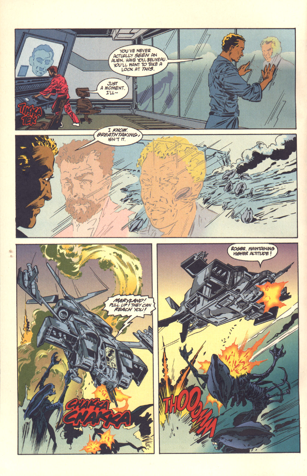 Read online Aliens: Colonial Marines comic -  Issue #6 - 7