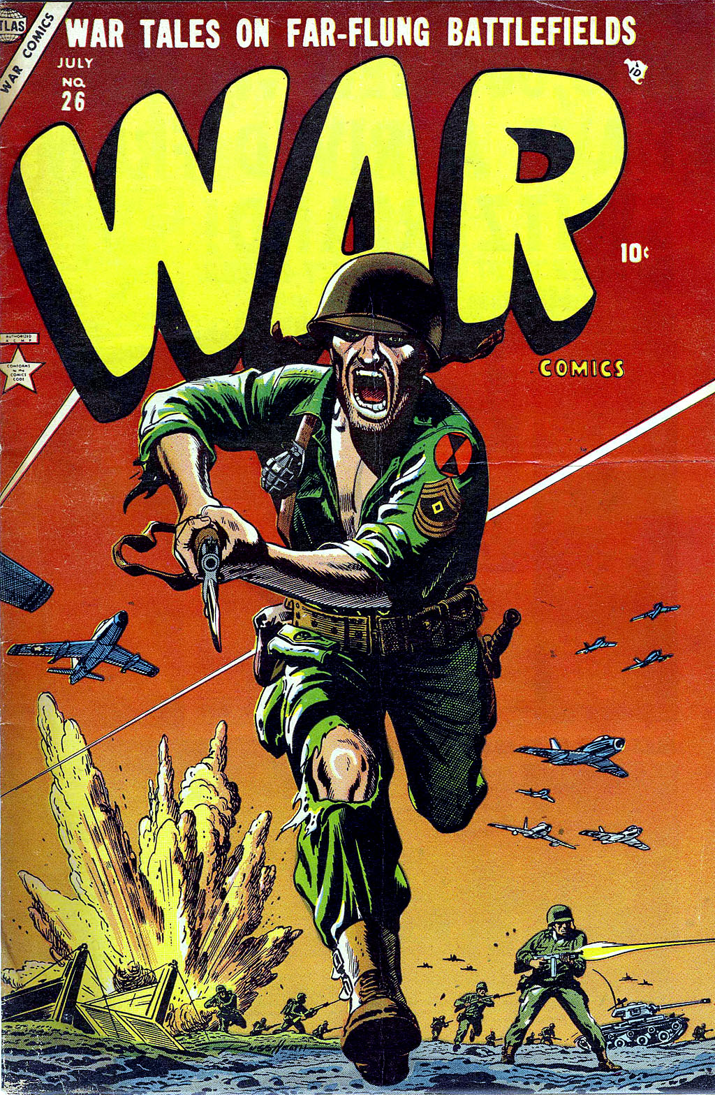 Read online War Comics comic -  Issue #26 - 1