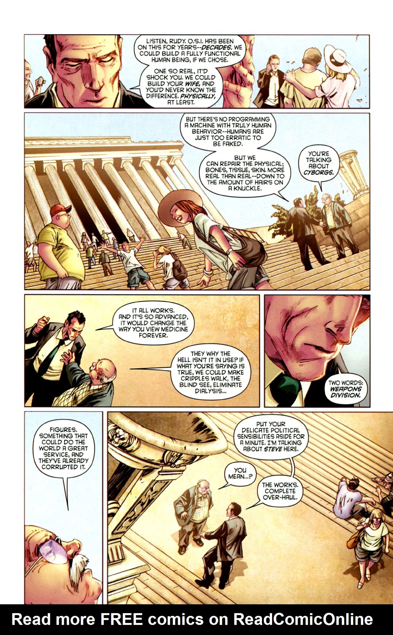 Read online Bionic Man comic -  Issue #3 - 16