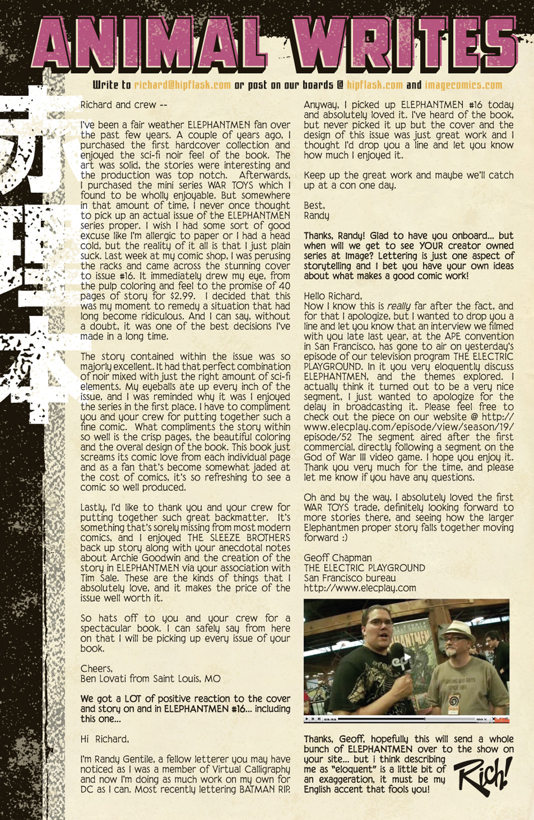 Read online Elephantmen comic -  Issue #18 - 34
