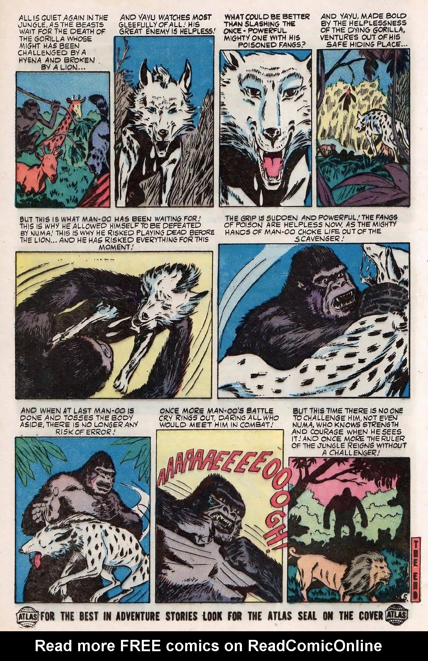 Read online Jungle Action (1972) comic -  Issue #4 - 24