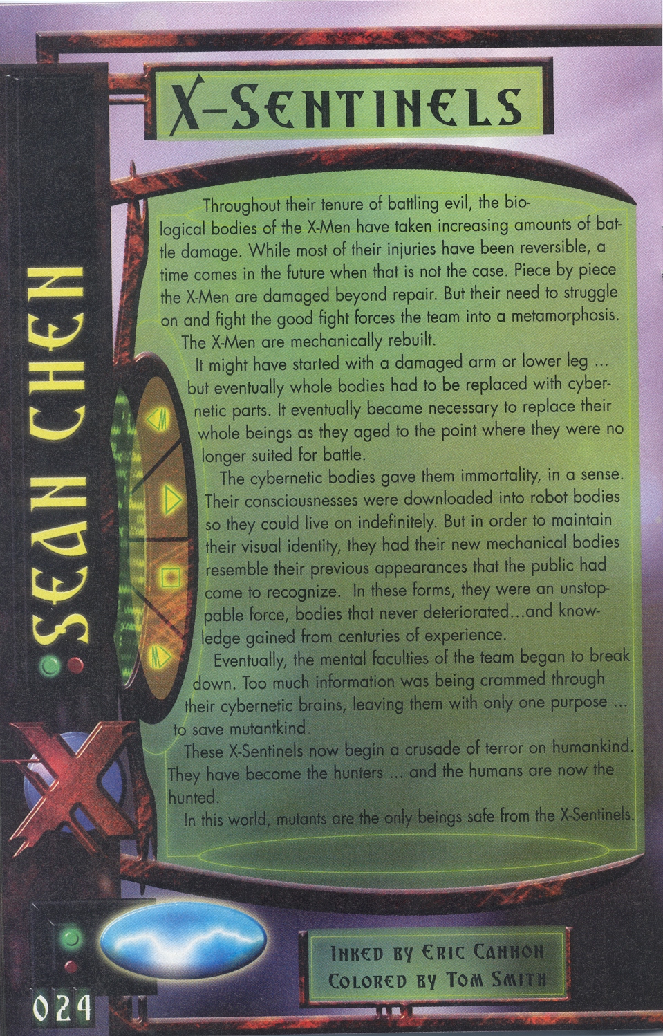 Read online X-Men: Millennial Visions comic -  Issue #1 - 24