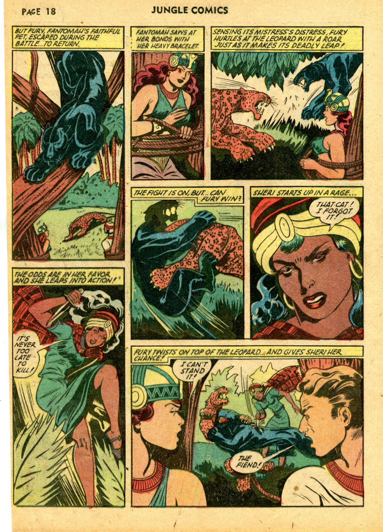 Read online Jungle Comics comic -  Issue #39 - 20