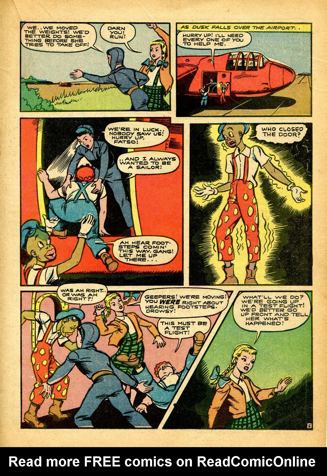 Read online Captain Flight Comics comic -  Issue #7 - 27