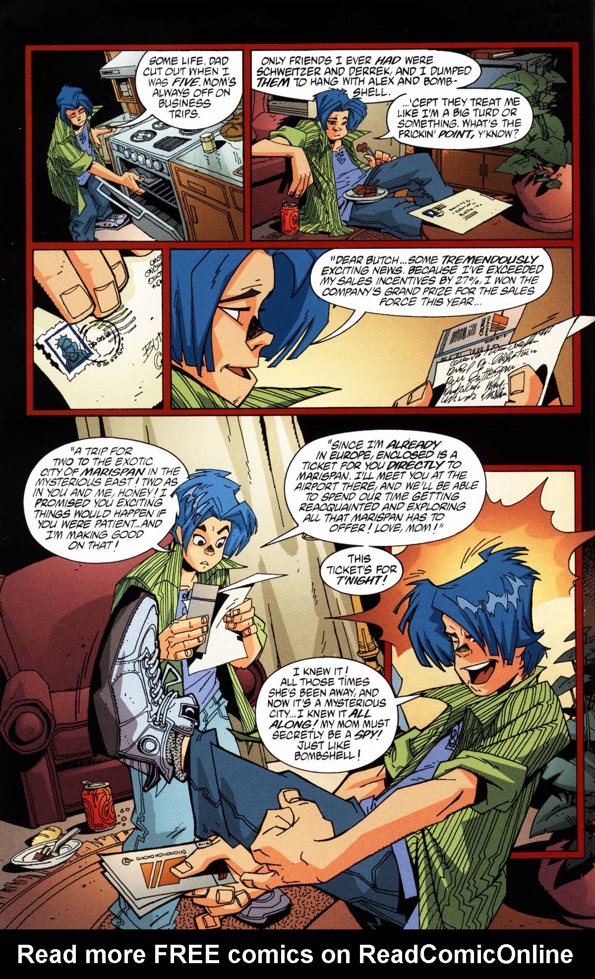 Read online SpyBoy comic -  Issue #7-9 - 9