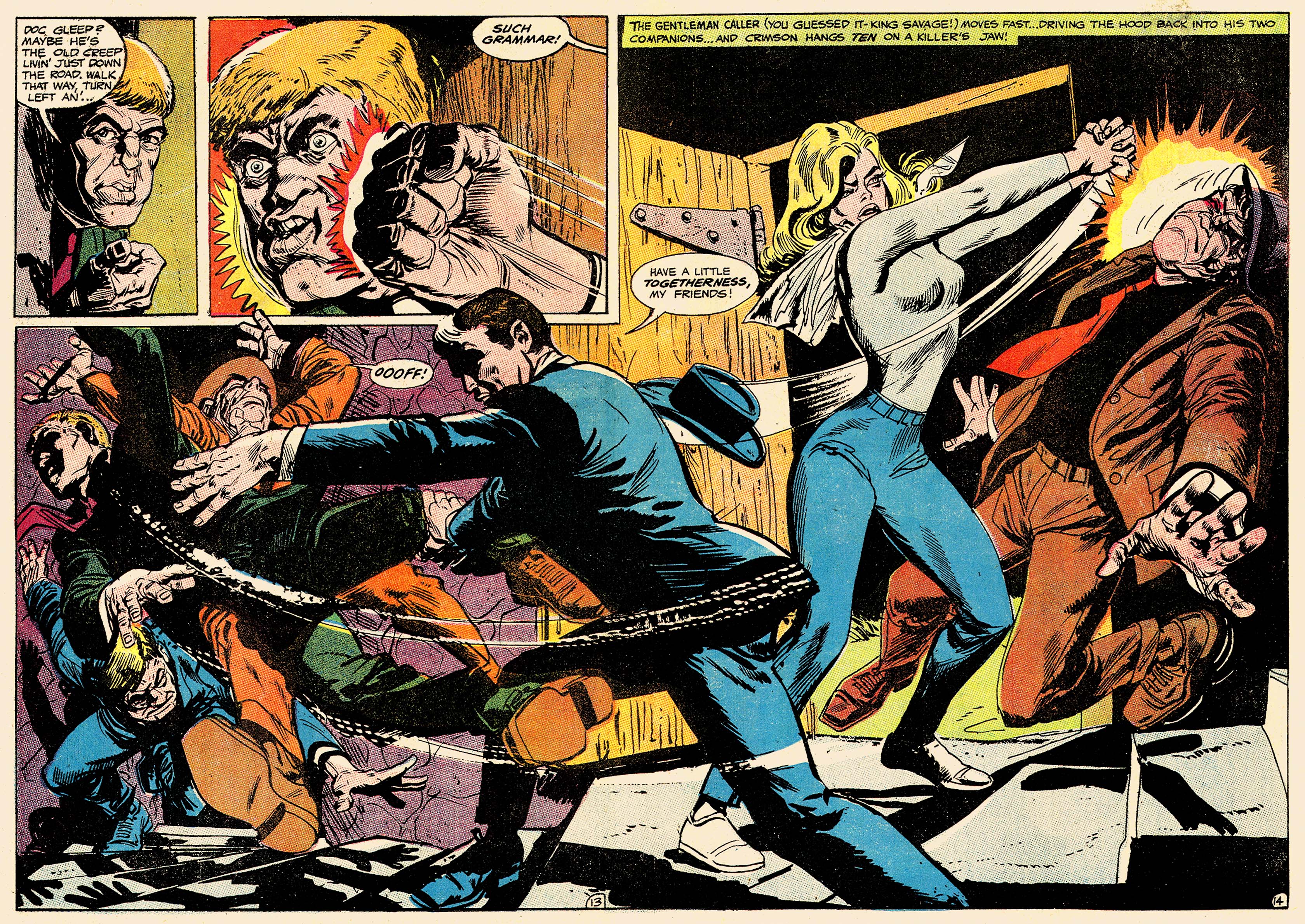 Read online Secret Six (1968) comic -  Issue #7 - 18