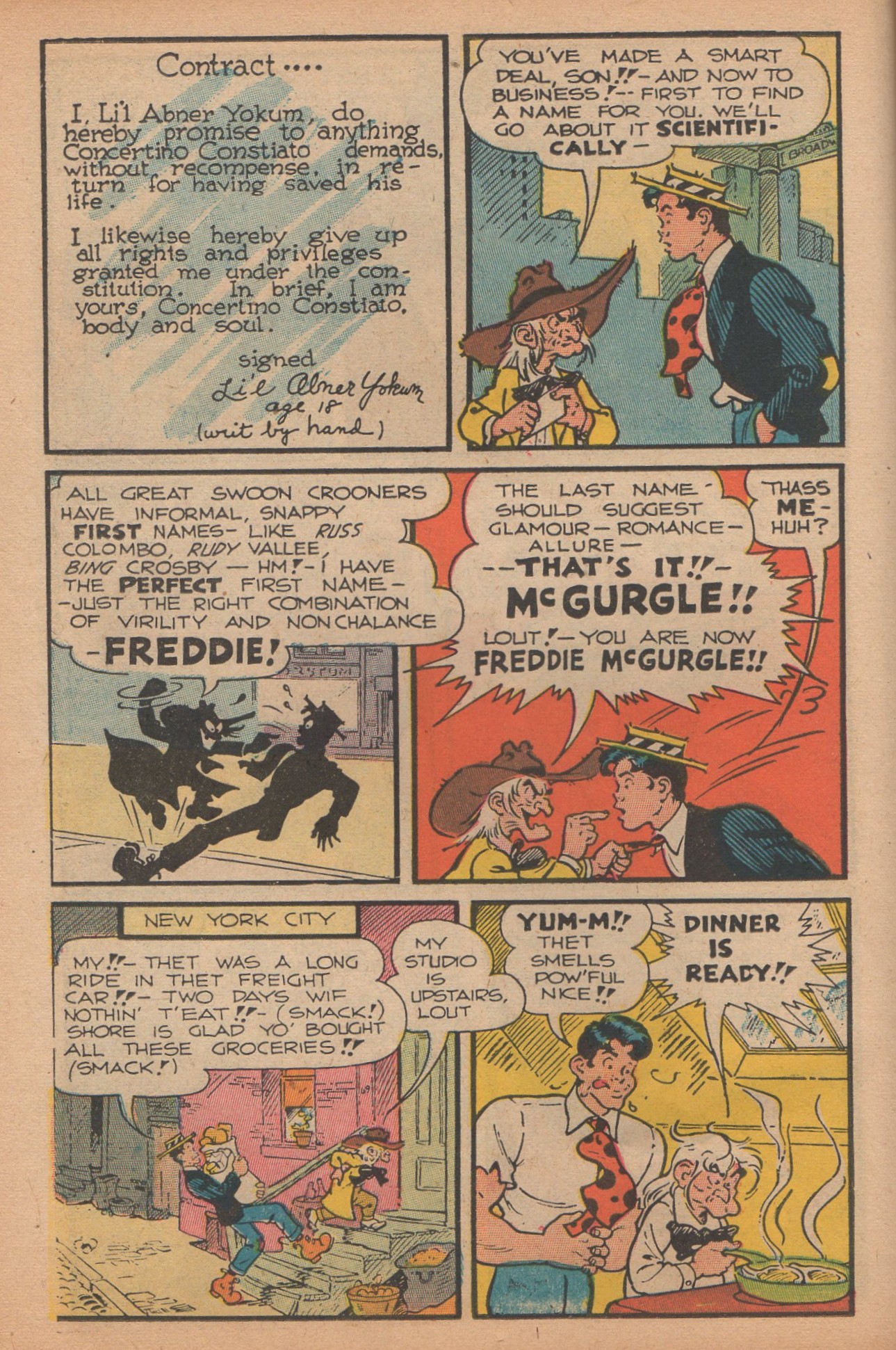 Read online Li'l Abner Comics comic -  Issue #65 - 16