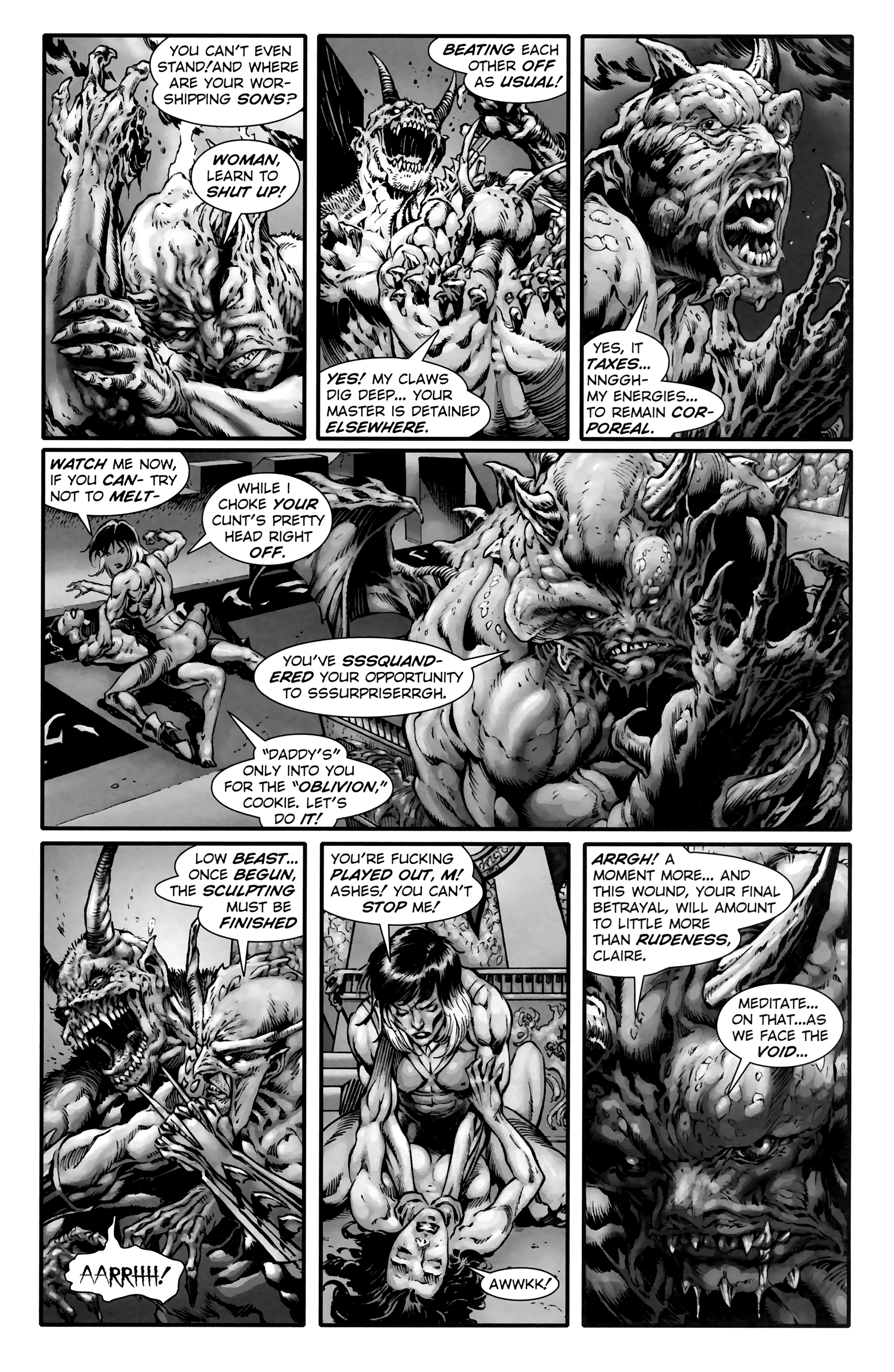 Read online Faust : Love of the Damned comic -  Issue #14 - 22