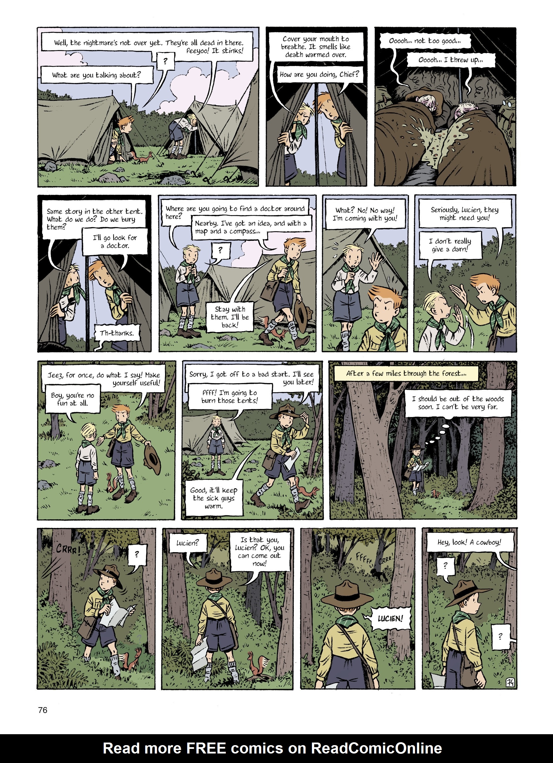 Read online Spirou: Hope Against All Odds comic -  Issue #1 - 76