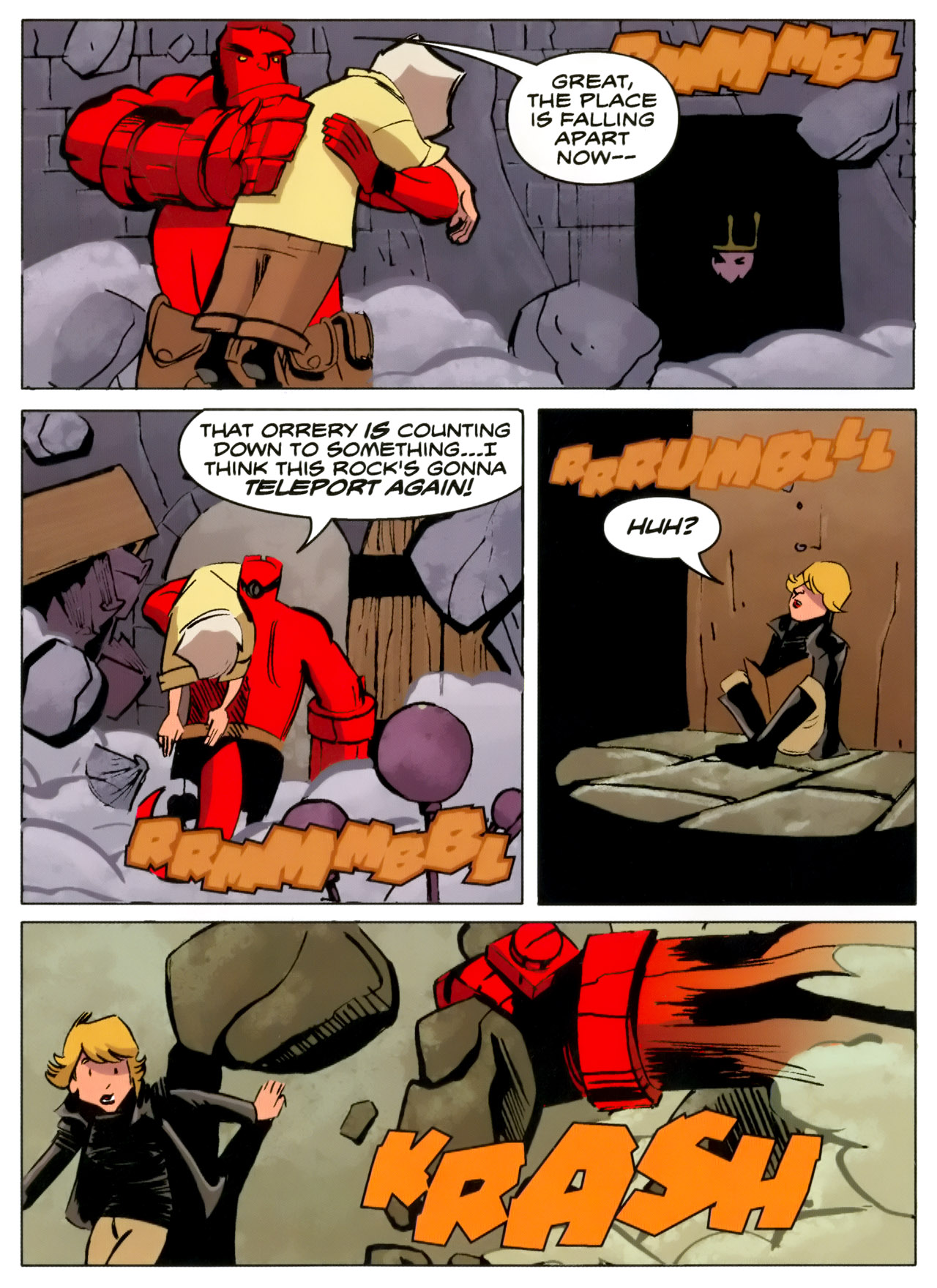 Read online Hellboy Animated: The Menagerie comic -  Issue # TPB - 61