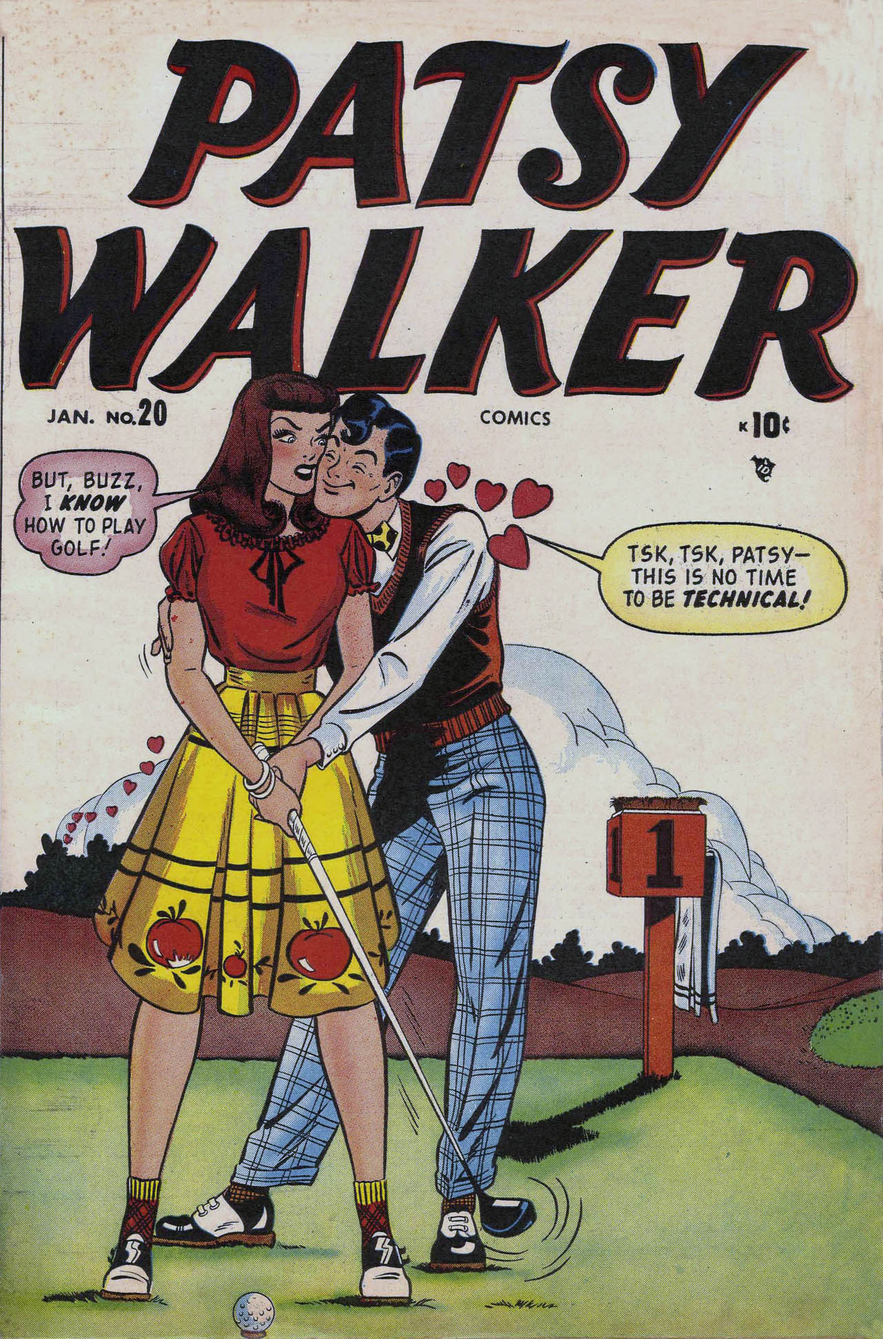 Read online Patsy Walker comic -  Issue #20 - 1