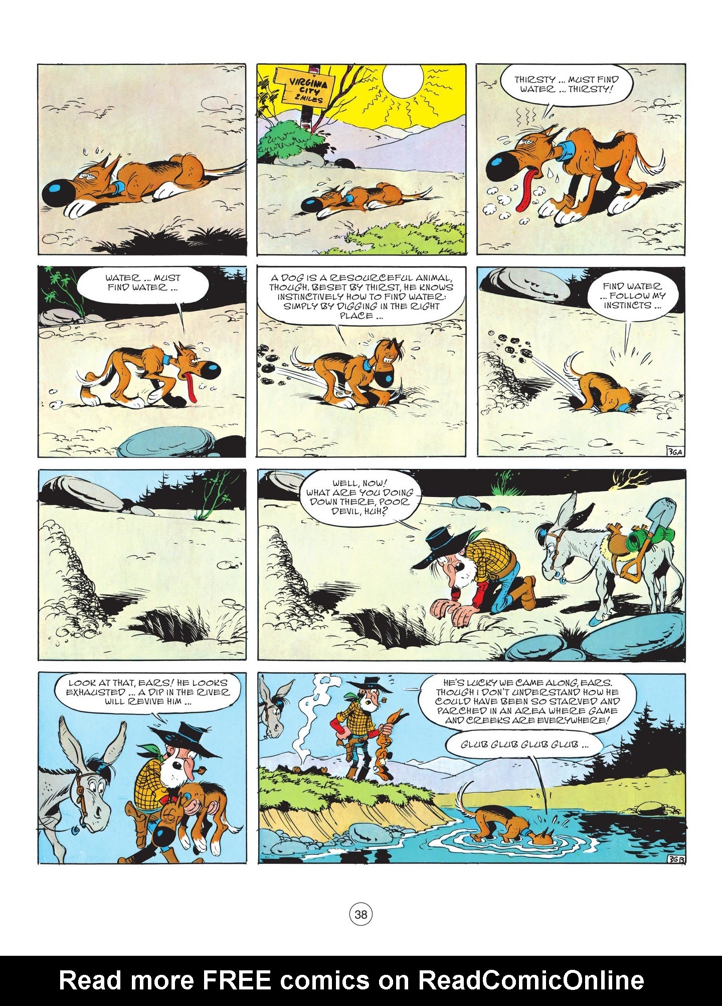 Read online A Lucky Luke Adventure comic -  Issue #75 - 40