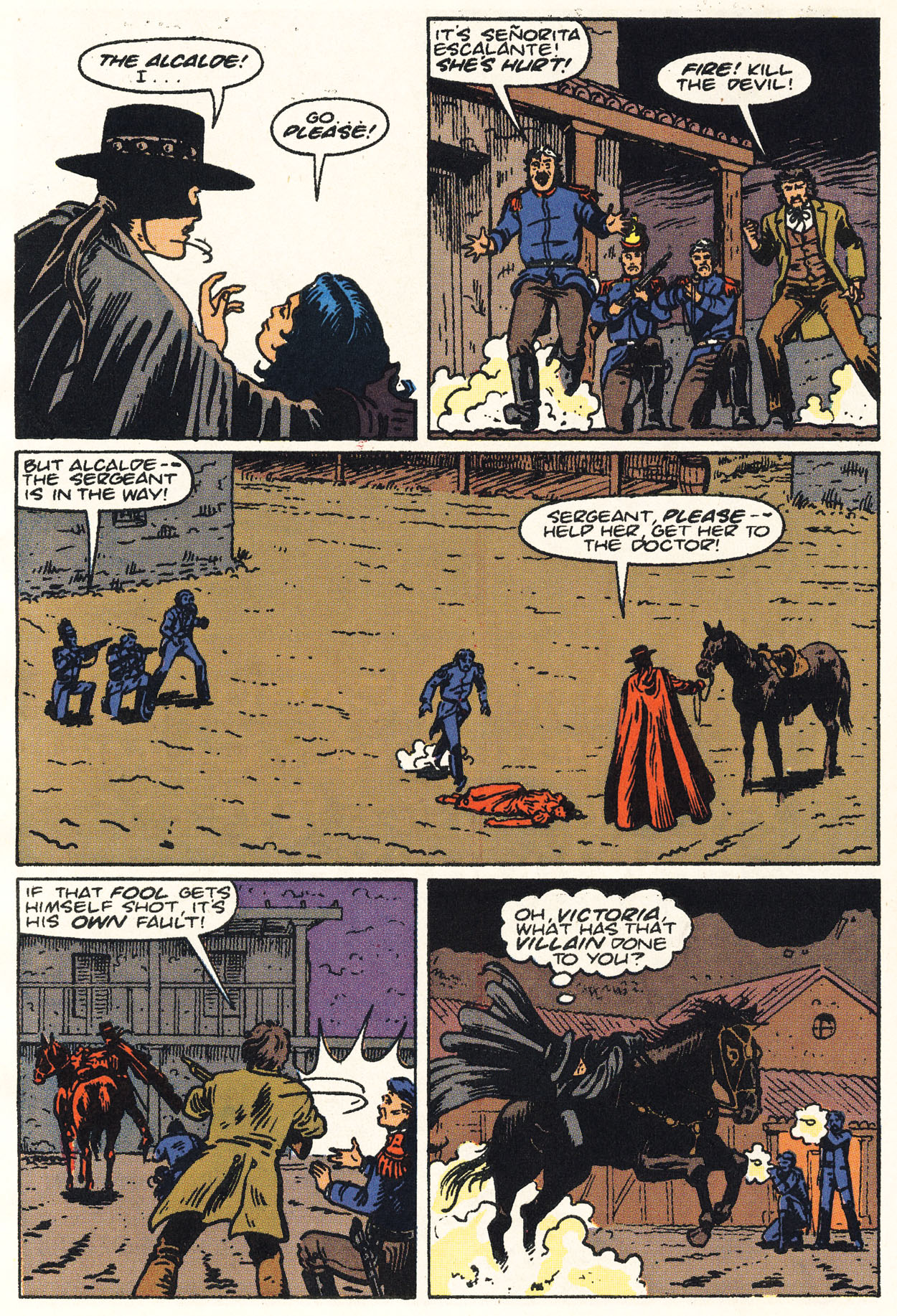 Read online Zorro (1990) comic -  Issue #10 - 8