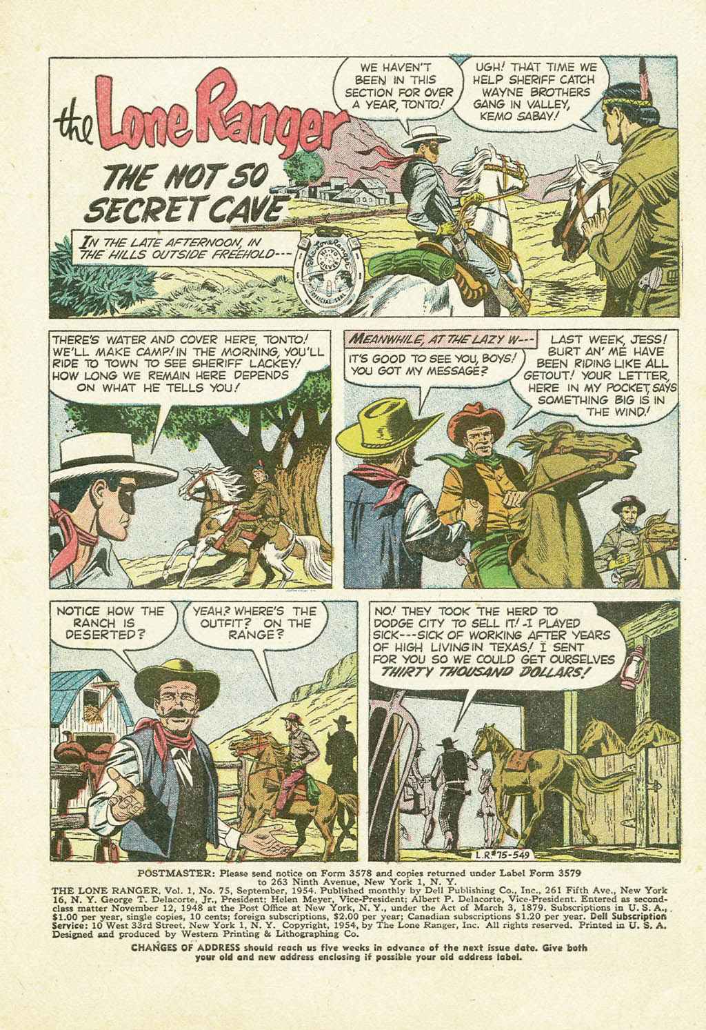 Read online The Lone Ranger (1948) comic -  Issue #75 - 3