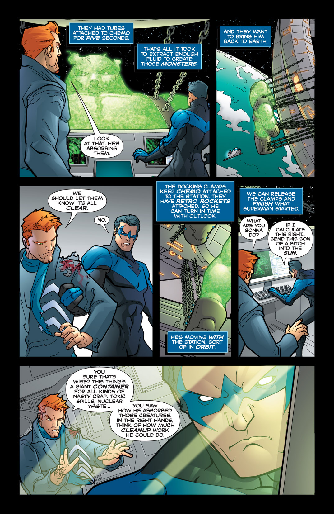 Read online Outsiders: Five of a Kind comic -  Issue # Issue Nightwing-Boomerang - 16