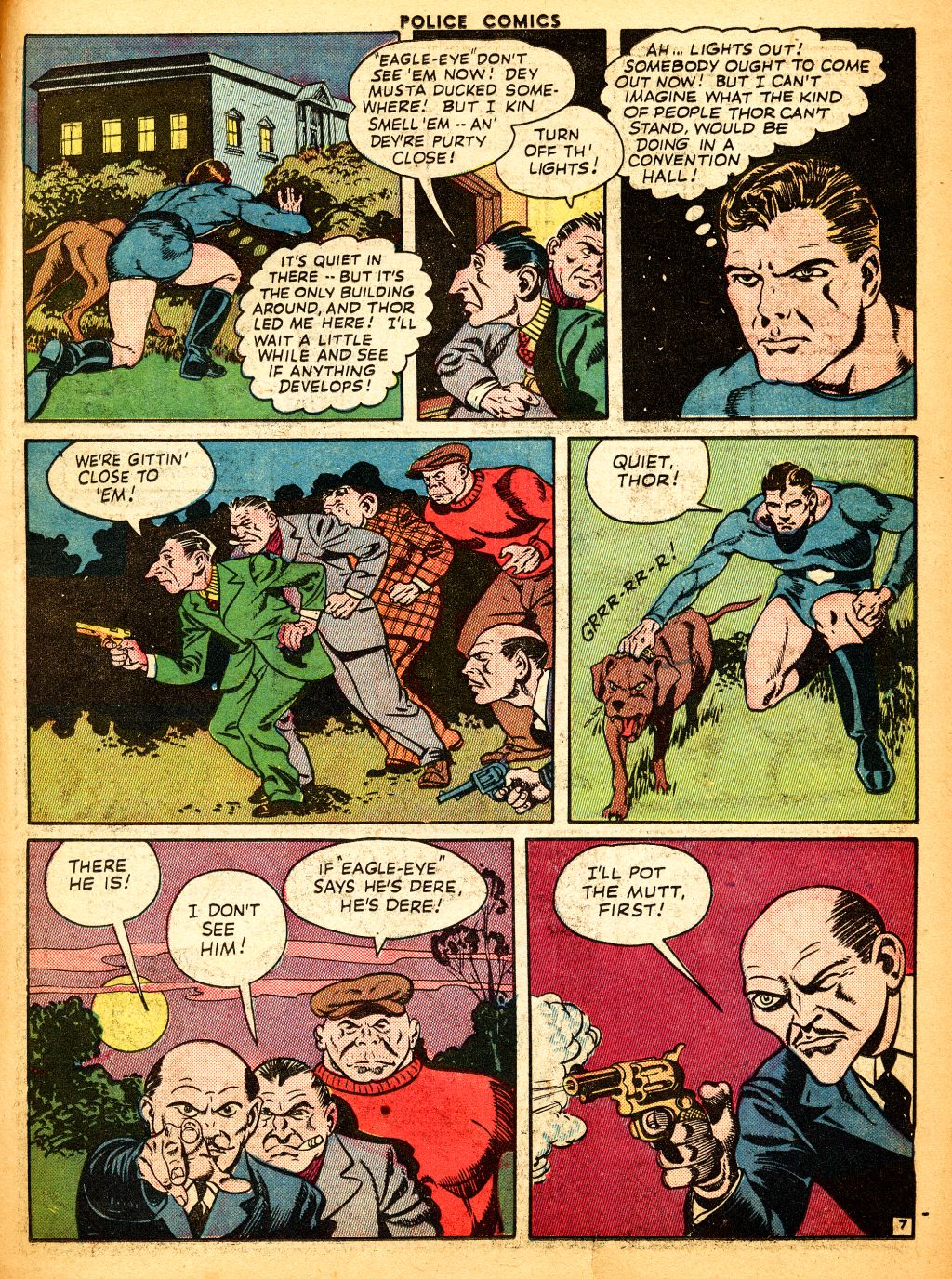 Read online Police Comics comic -  Issue #25 - 55