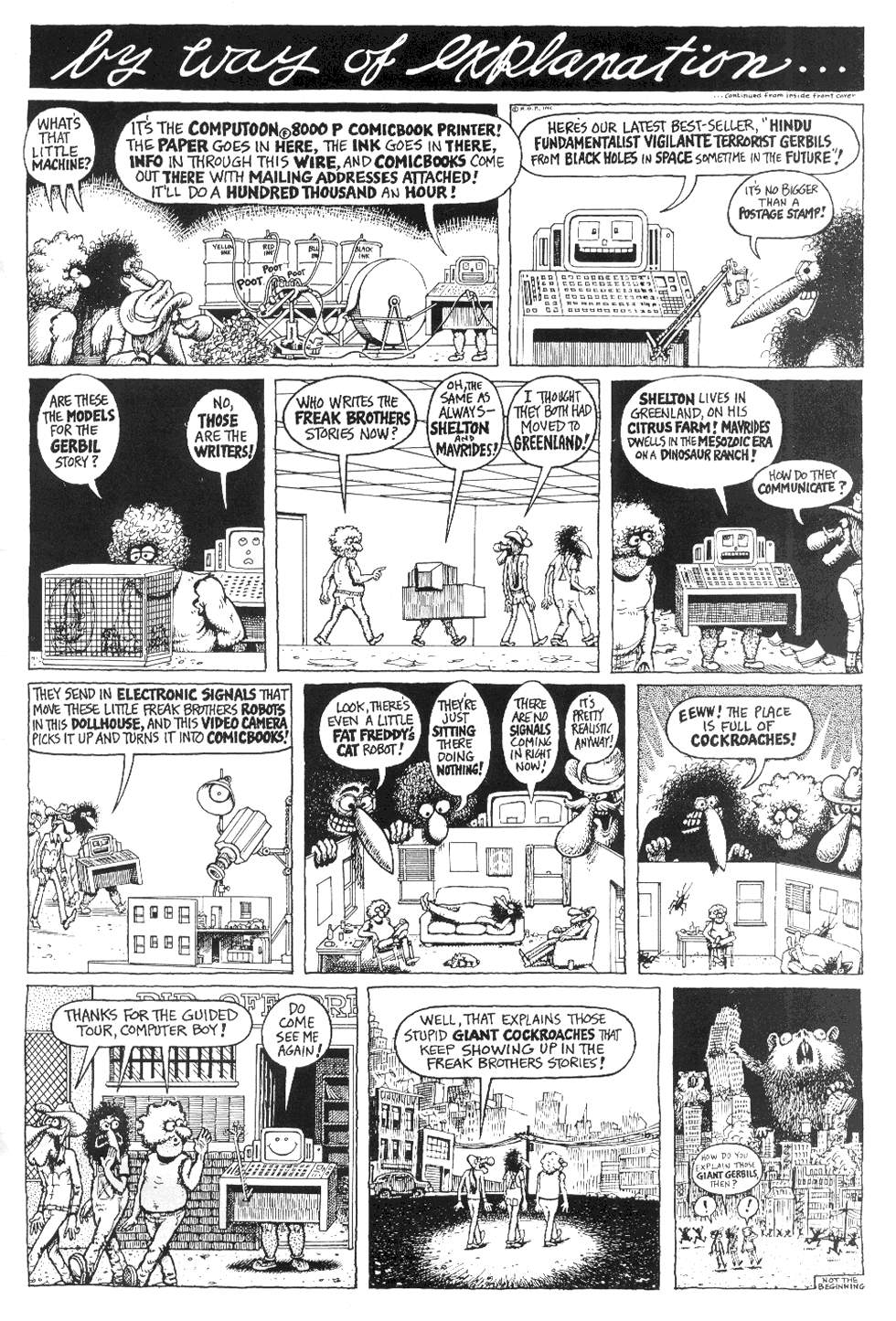 Read online The Fabulous Furry Freak Brothers comic -  Issue #10 - 35