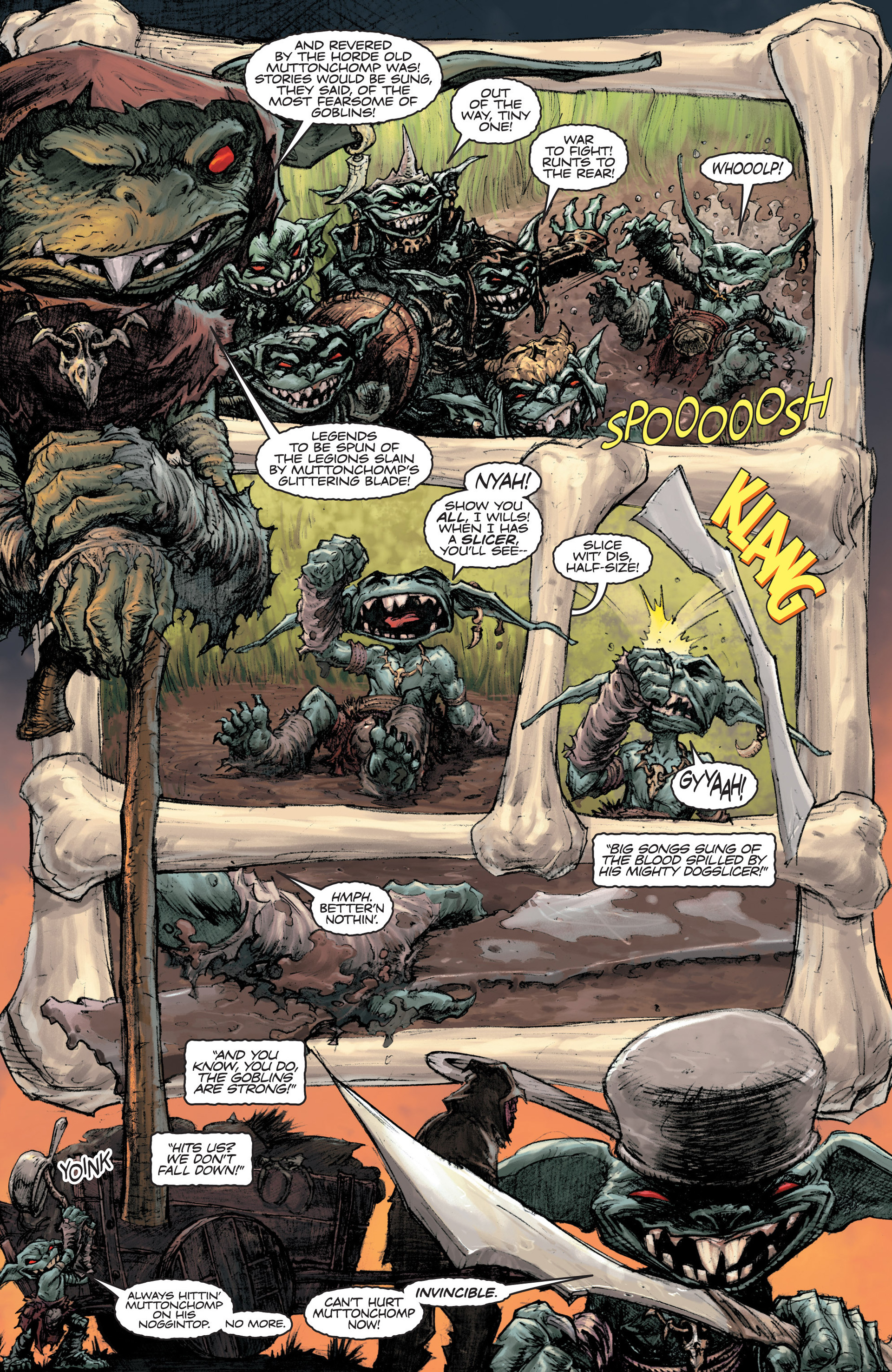 Read online Pathfinder: Goblins! comic -  Issue #5 - 17