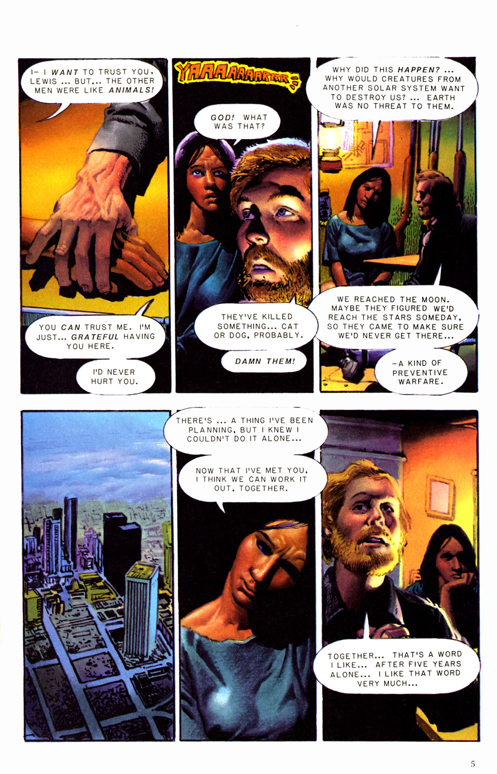 Read online Alien Worlds comic -  Issue #7 - 7