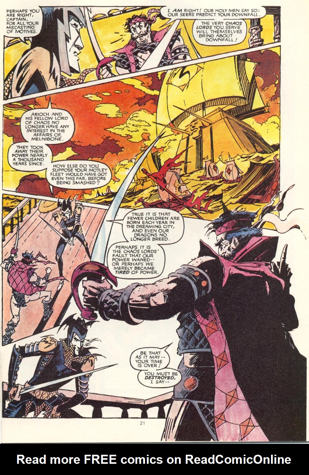 Read online Elric (1983) comic -  Issue #2 - 20