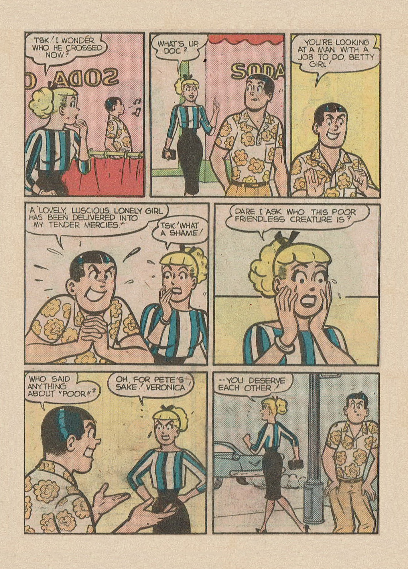 Read online Archie's Double Digest Magazine comic -  Issue #29 - 154