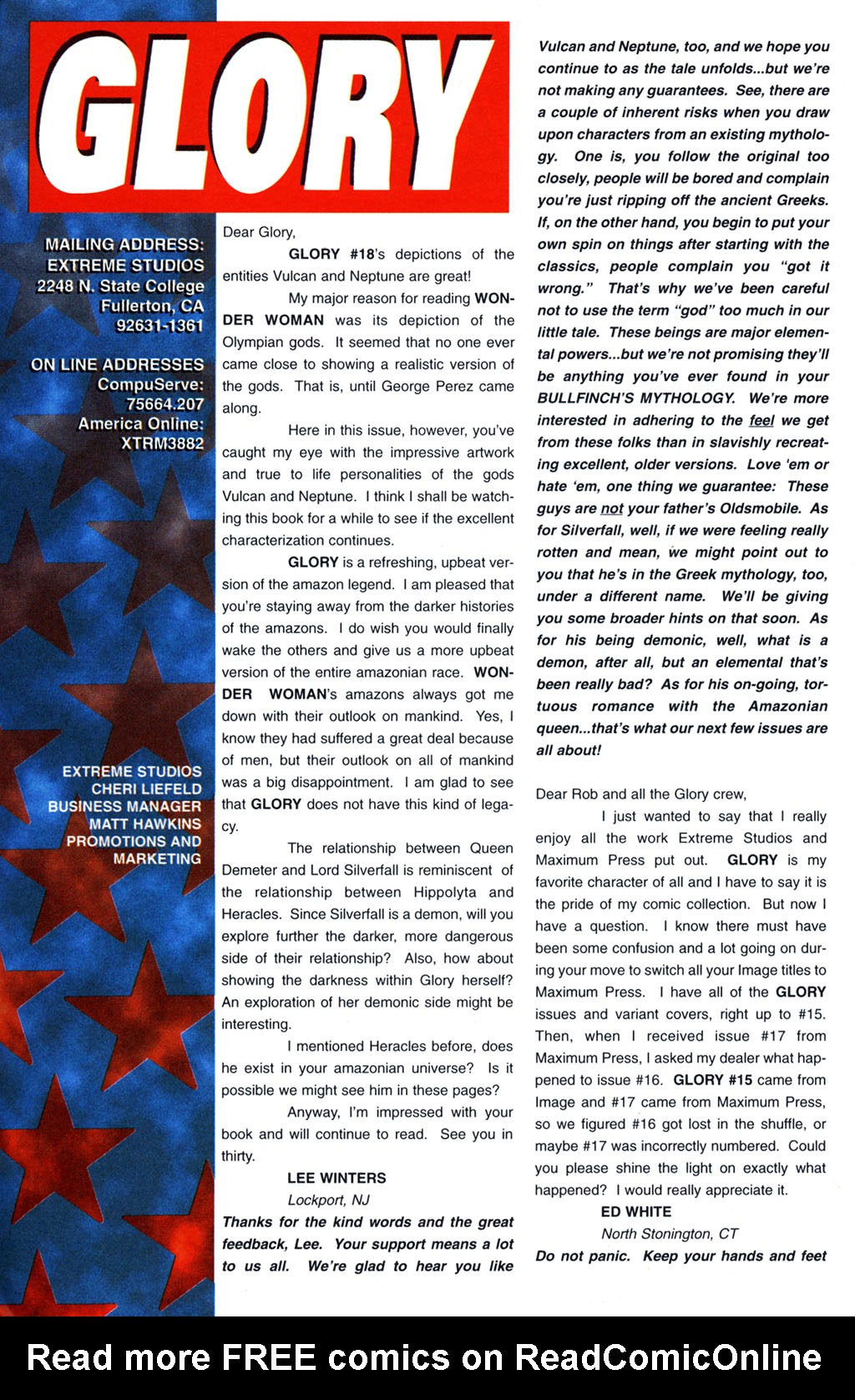 Read online Glory comic -  Issue #19 - 25