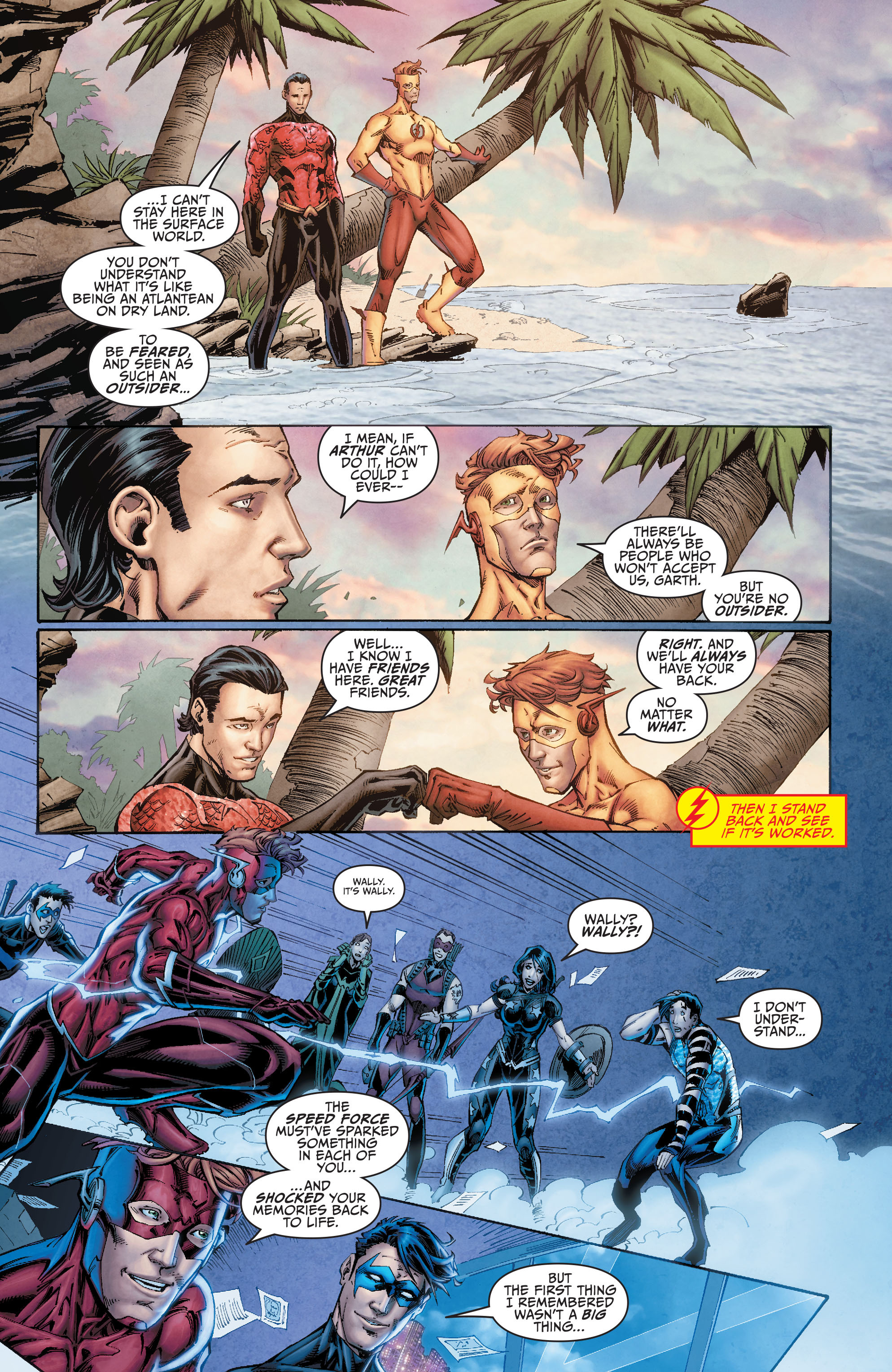 Read online Titans: Rebirth comic -  Issue # Full - 16