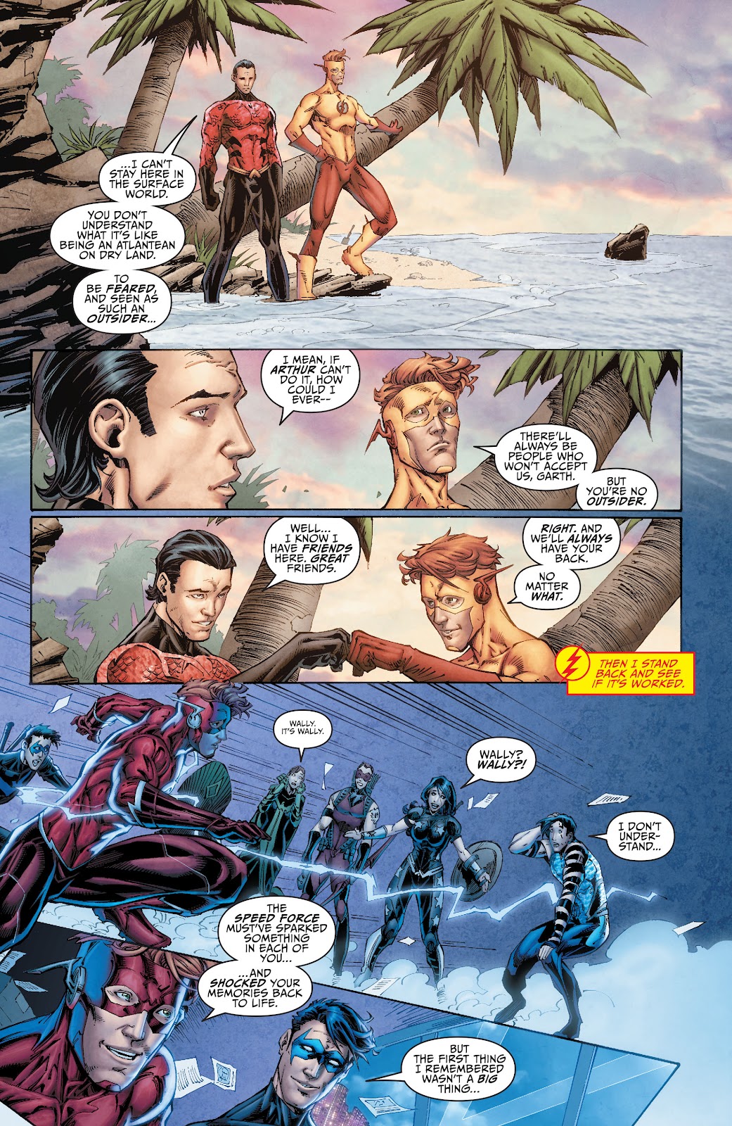 Titans: Rebirth issue Full - Page 16