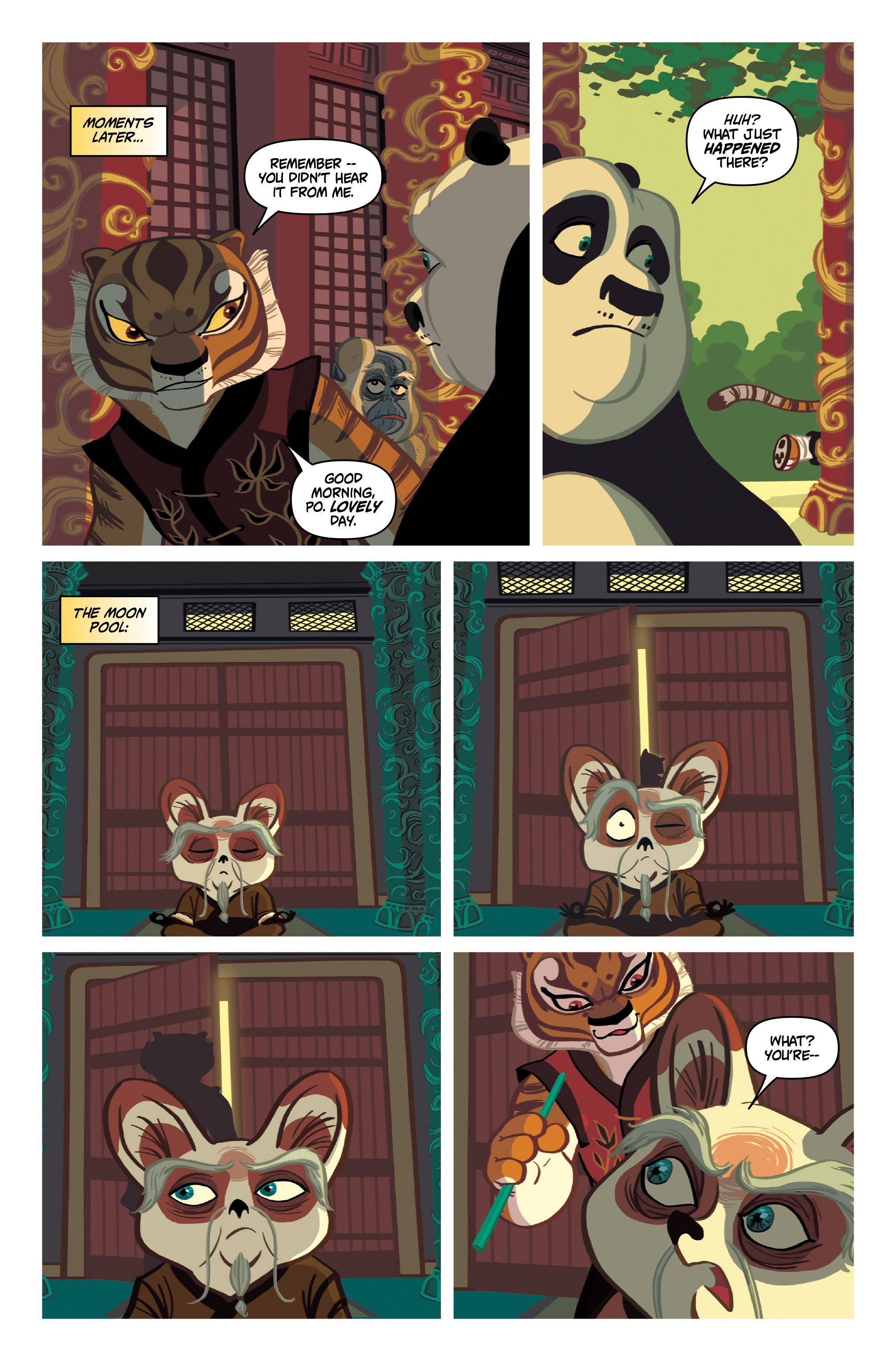 Read online DreamWorks Kung Fu Panda comic -  Issue #4 - 17