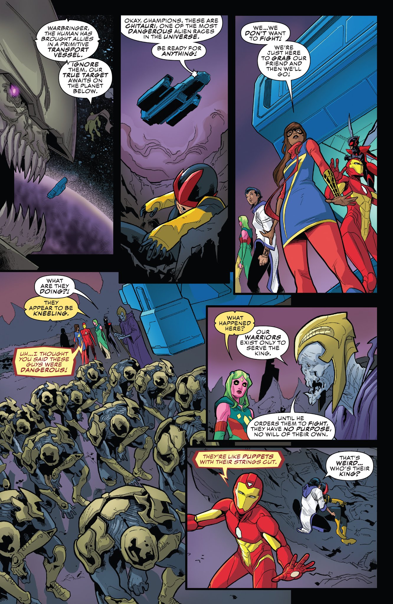 Read online Infinity Countdown: Champions comic -  Issue #1 - 17