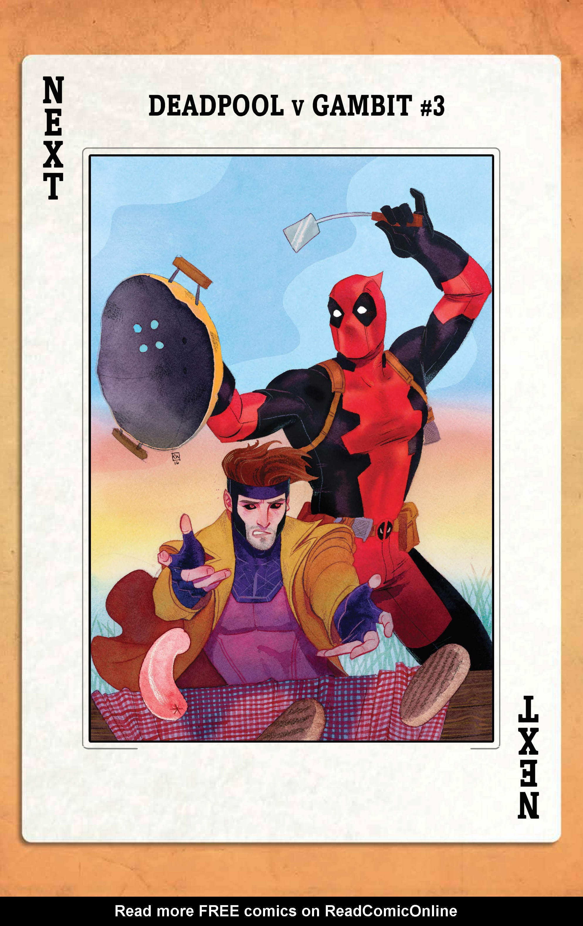 Read online Deadpool V Gambit comic -  Issue #2 - 21