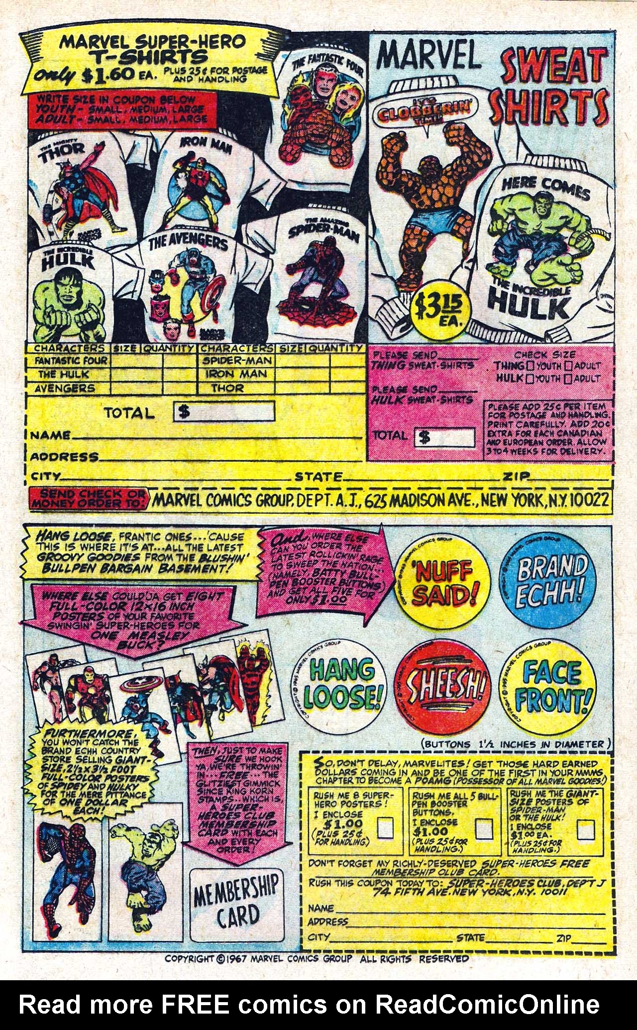 Read online Marvel Collectors' Item Classics comic -  Issue #11 - 25