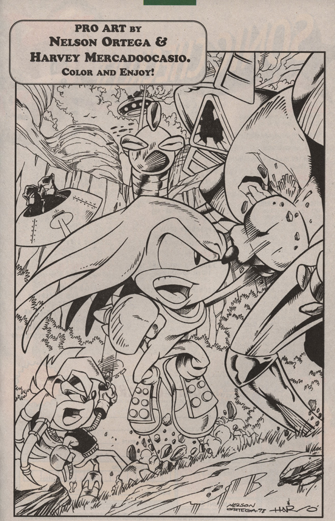 Read online Knuckles the Echidna comic -  Issue #23 - 33