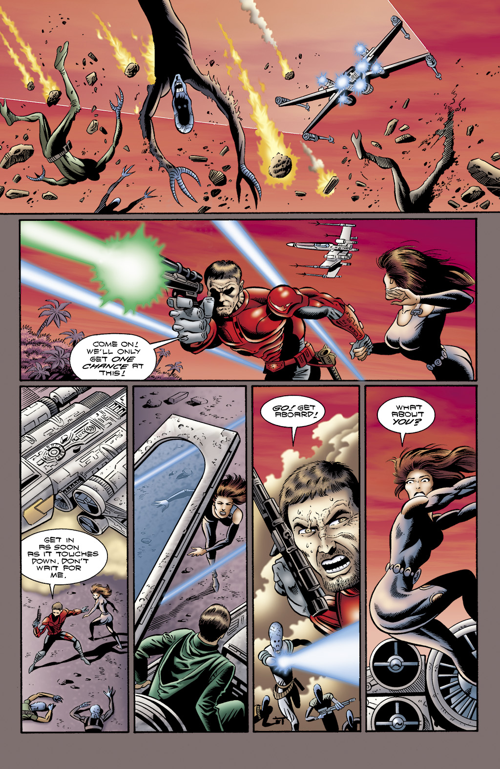 Read online Star Wars: Crimson Empire II - Council of Blood comic -  Issue #5 - 5