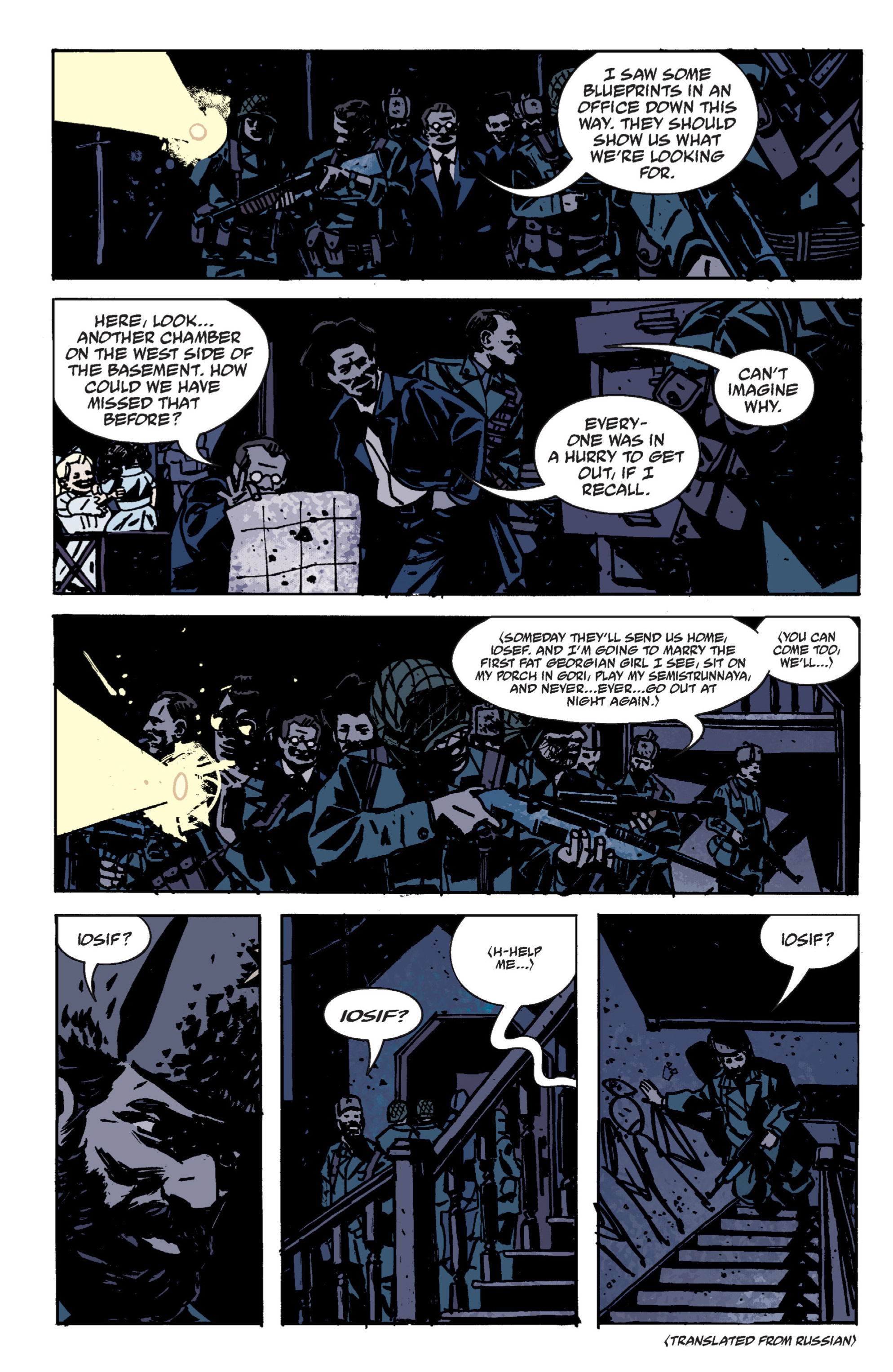 Read online B.P.R.D. (2003) comic -  Issue # TPB 9 - 62