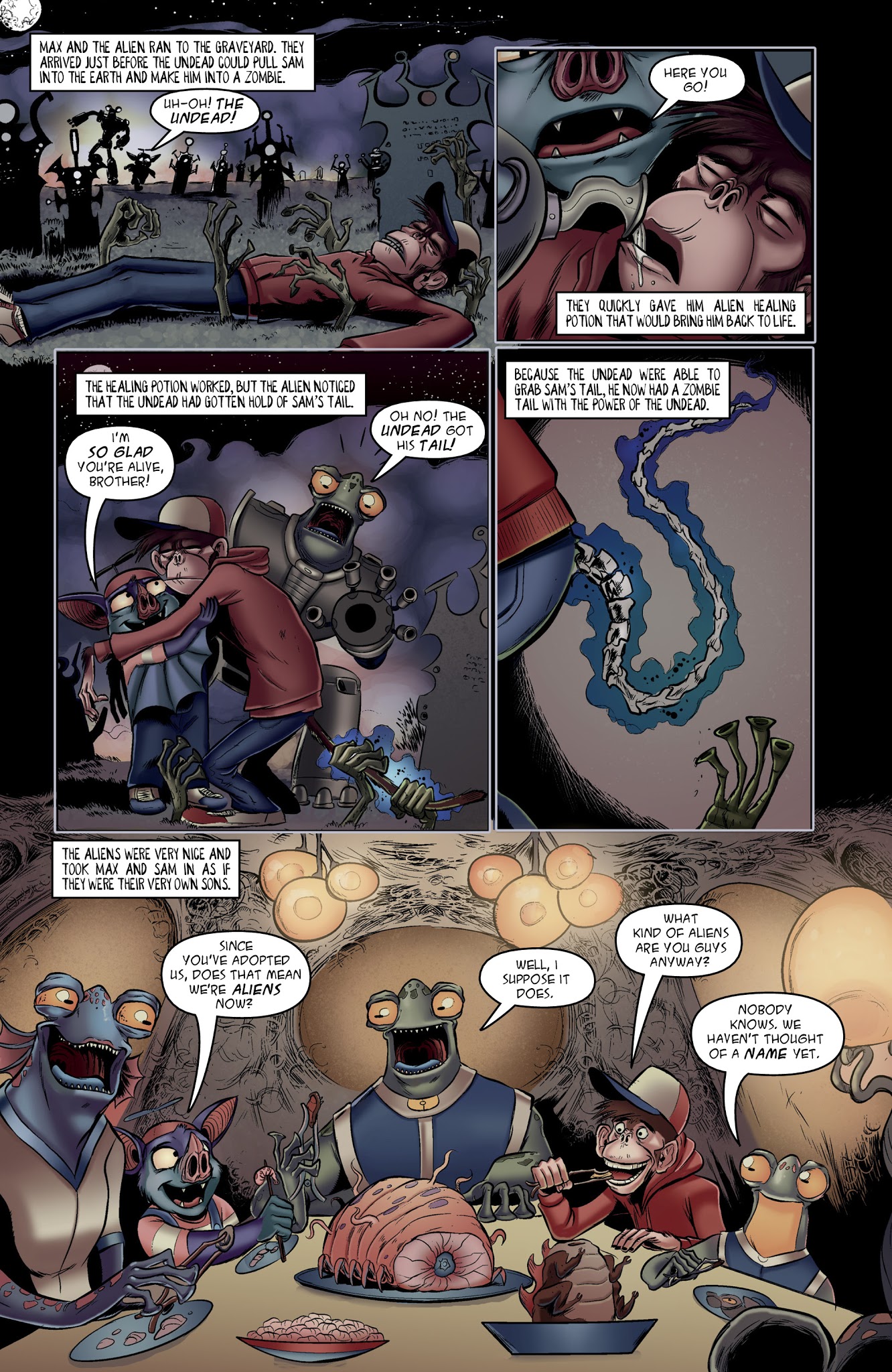 Read online Axe Cop comic -  Issue # TPB 5 - 75