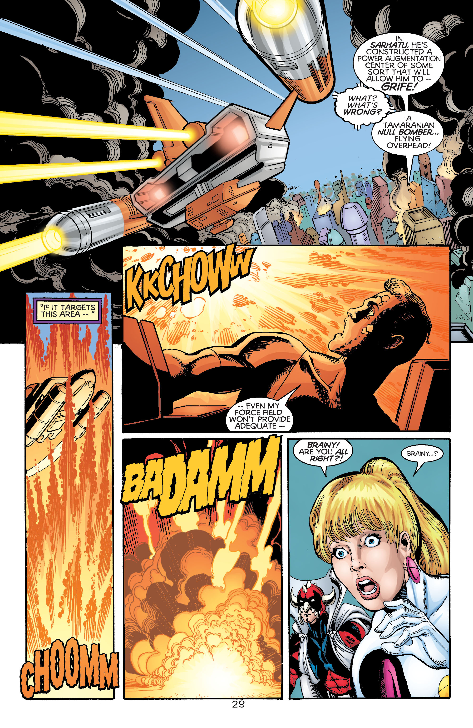 Read online Titans/Legion of Super-Heroes: Universe Ablaze comic -  Issue #4 - 31