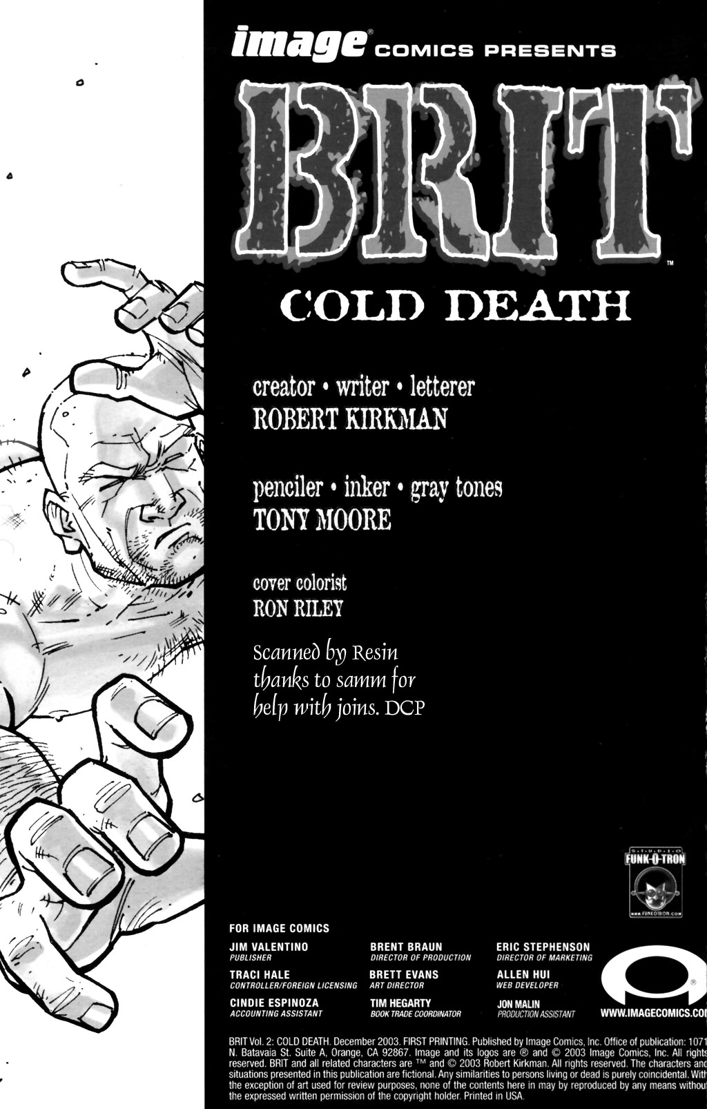 Read online Brit: Cold Death comic -  Issue # TPB - 2