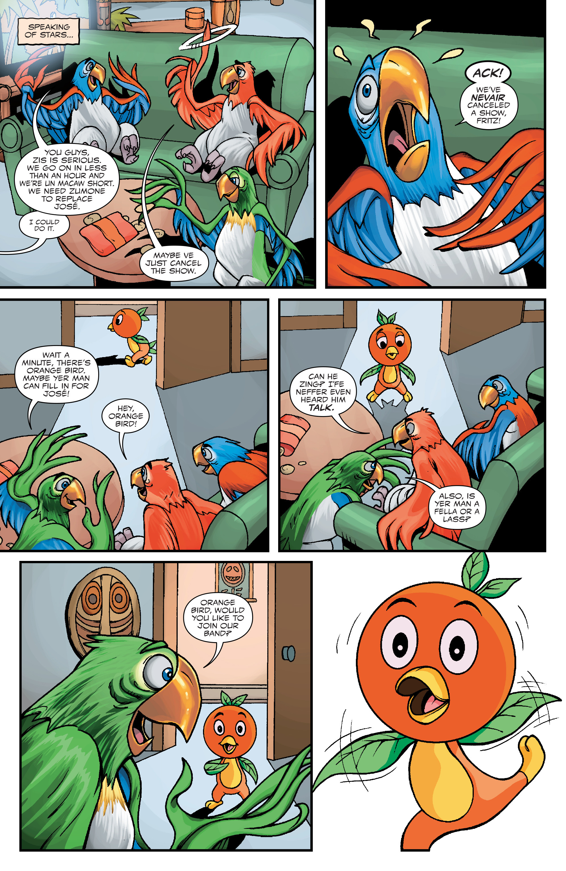 Read online Enchanted Tiki Room comic -  Issue #2 - 8