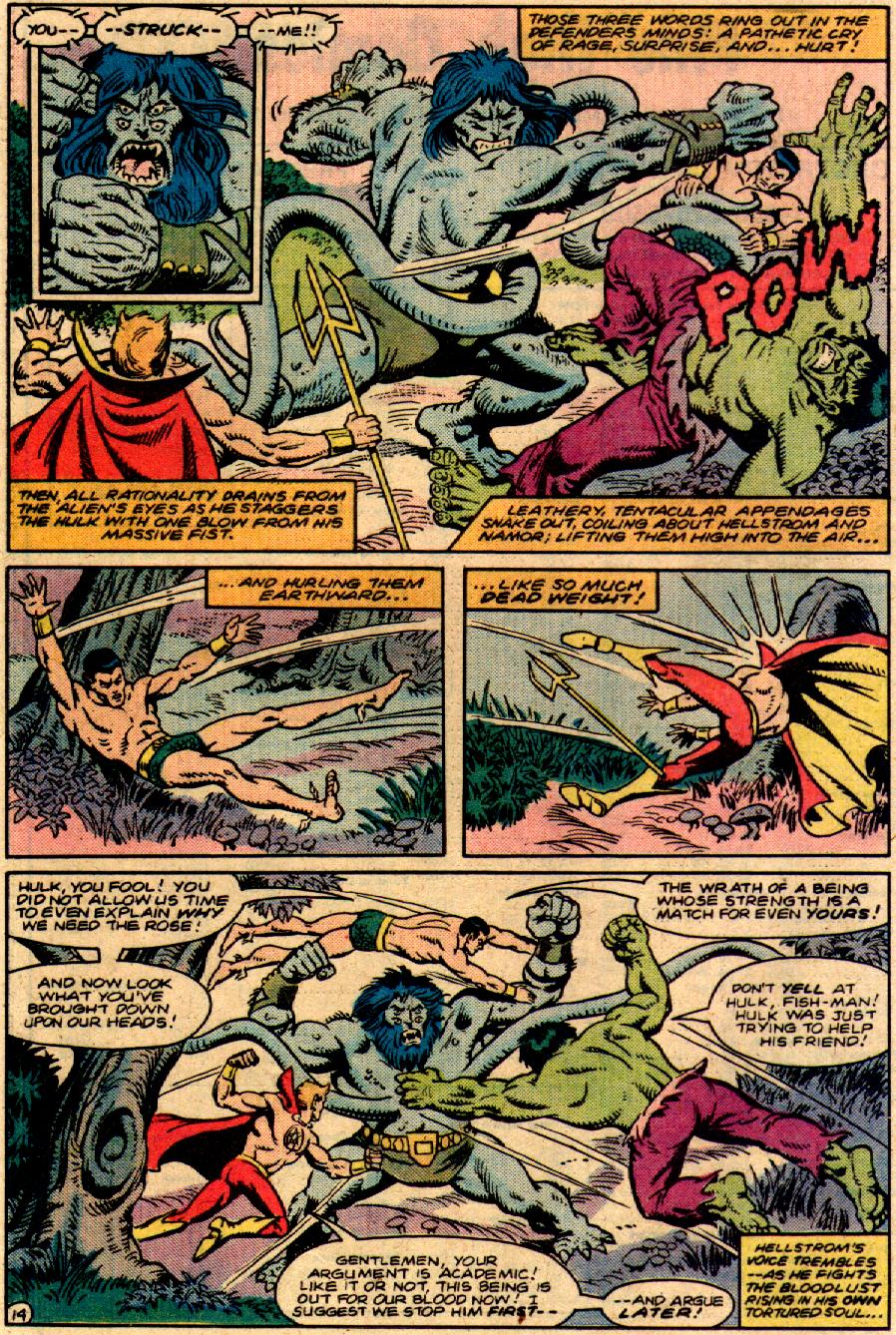 Read online The Defenders (1972) comic -  Issue #108 - 15