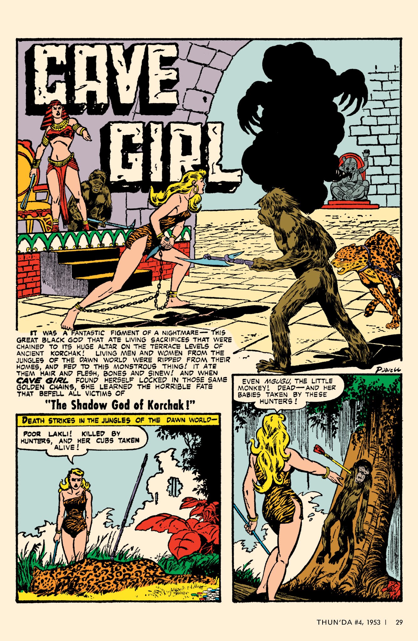 Read online Bob Powell's Complete Cave Girl comic -  Issue # TPB (Part 1) - 30