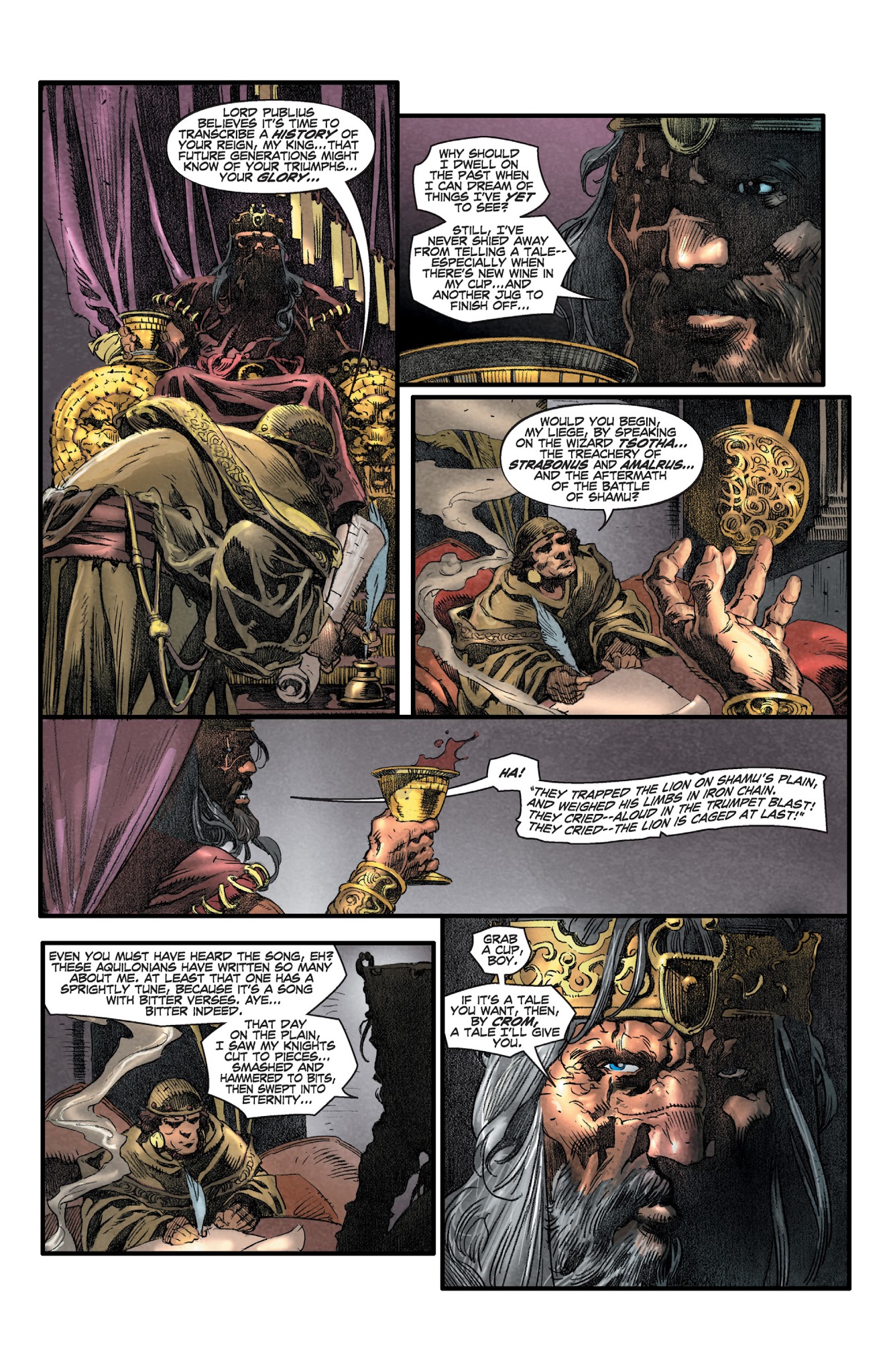 Read online King Conan: The Scarlet Citadel comic -  Issue # TPB - 14