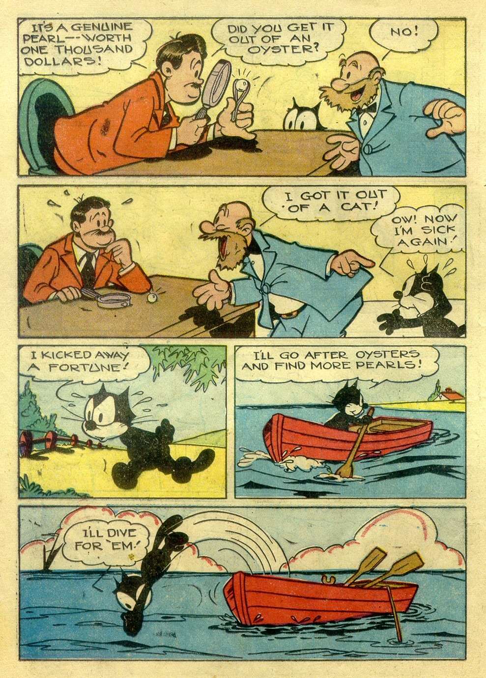 Read online Felix the Cat (1948) comic -  Issue #16 - 19