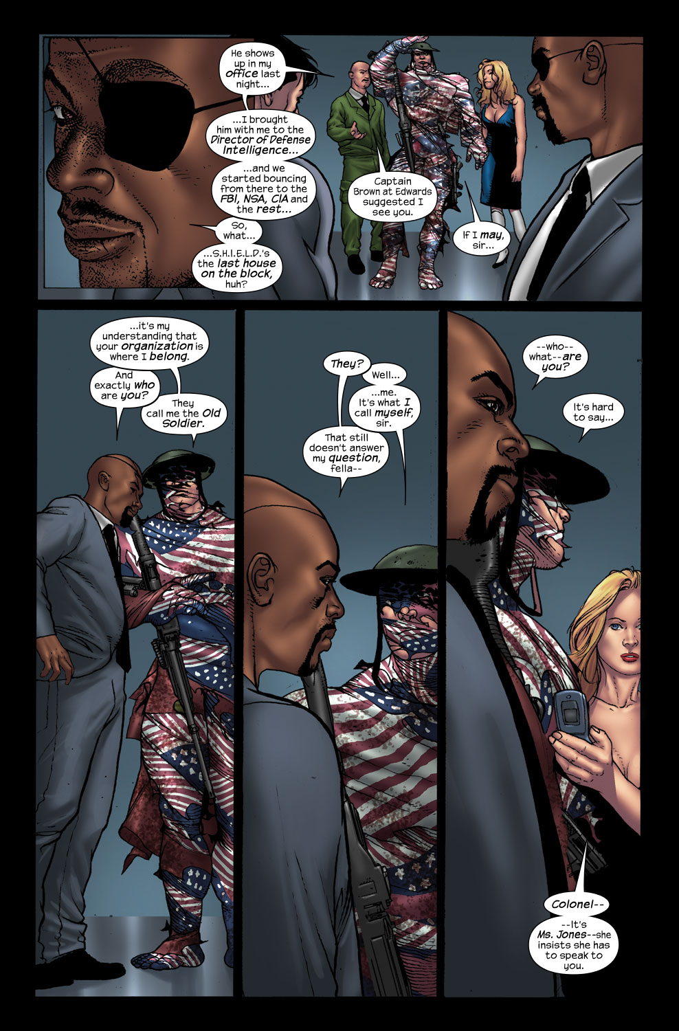 Read online Squadron Supreme (2008) comic -  Issue #3 - 23