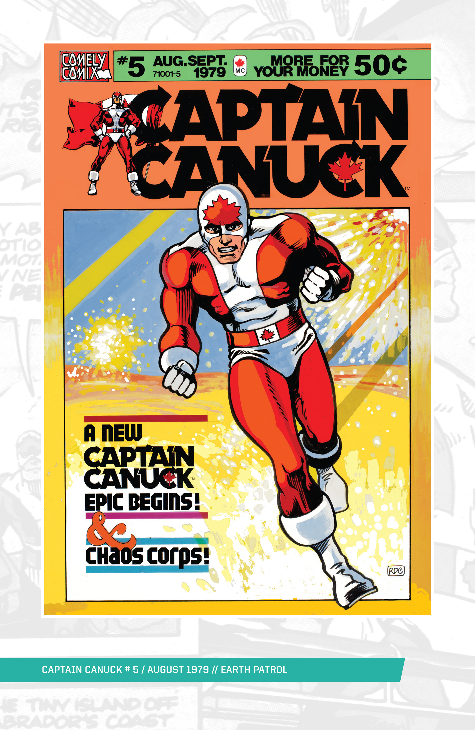 Read online Captain Canuck (1975) comic -  Issue #5 - 1