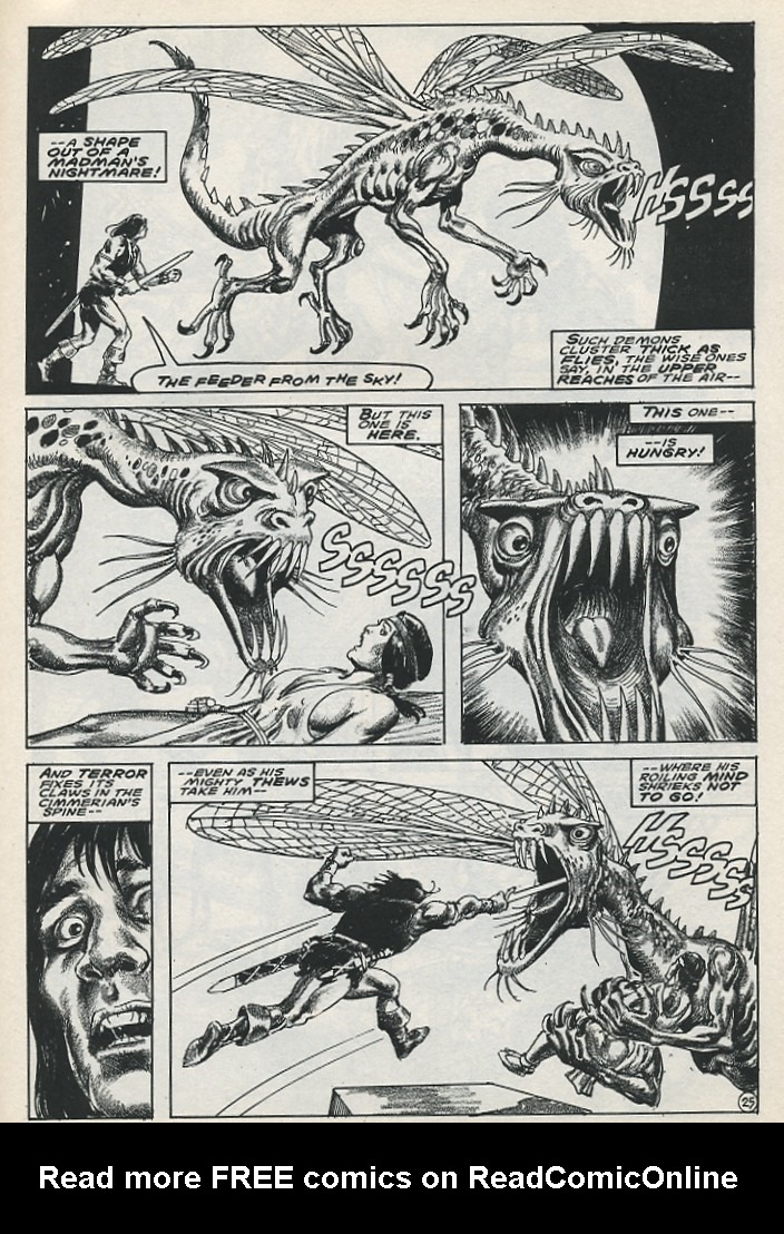 Read online The Savage Sword Of Conan comic -  Issue #223 - 27