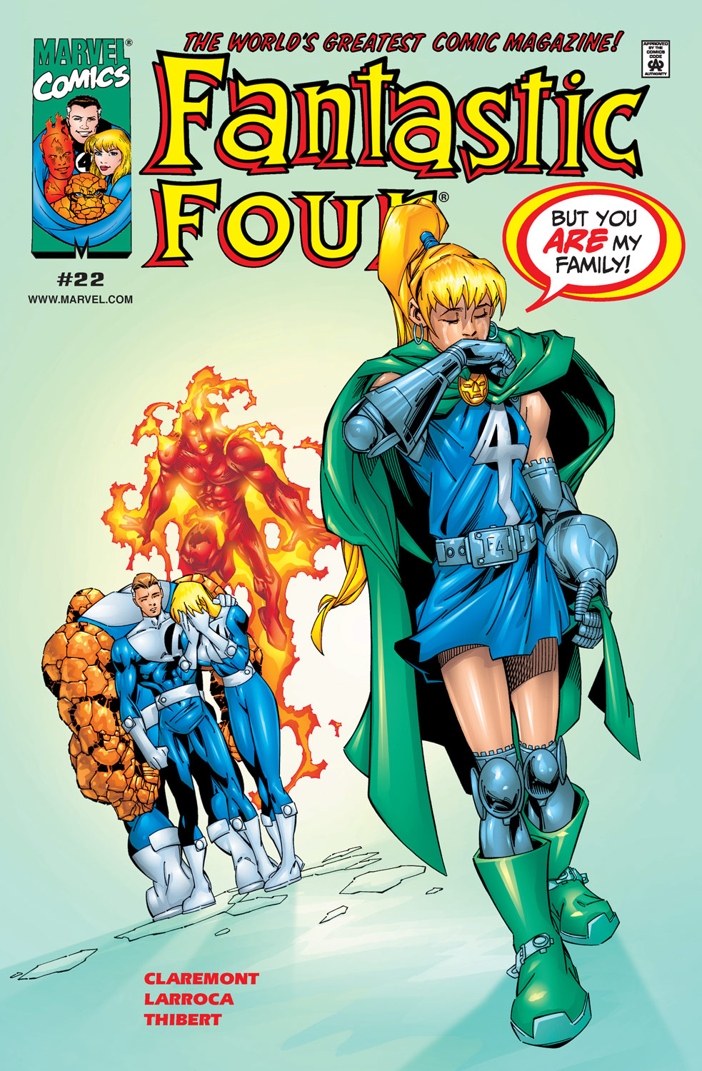 Read online Fantastic Four (1998) comic -  Issue #22 - 1