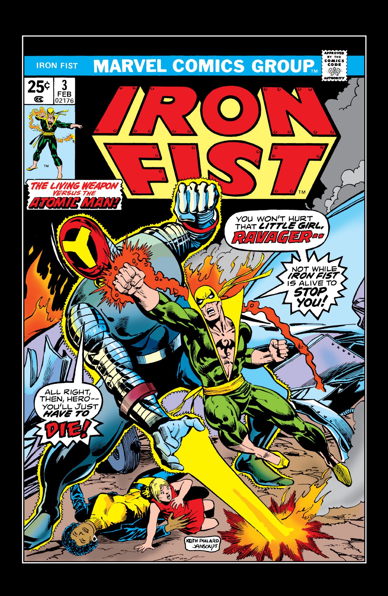 Read online Marvel Masterworks: Iron Fist comic -  Issue # TPB 2 (Part 1) - 7