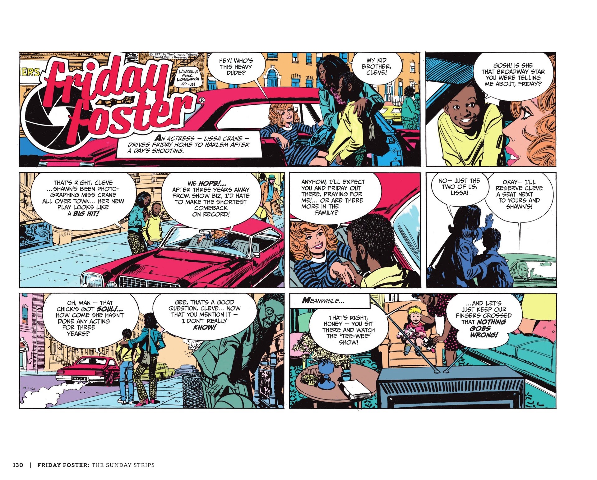 Read online Friday Foster: The Sunday Strips comic -  Issue # TPB (Part 2) - 31