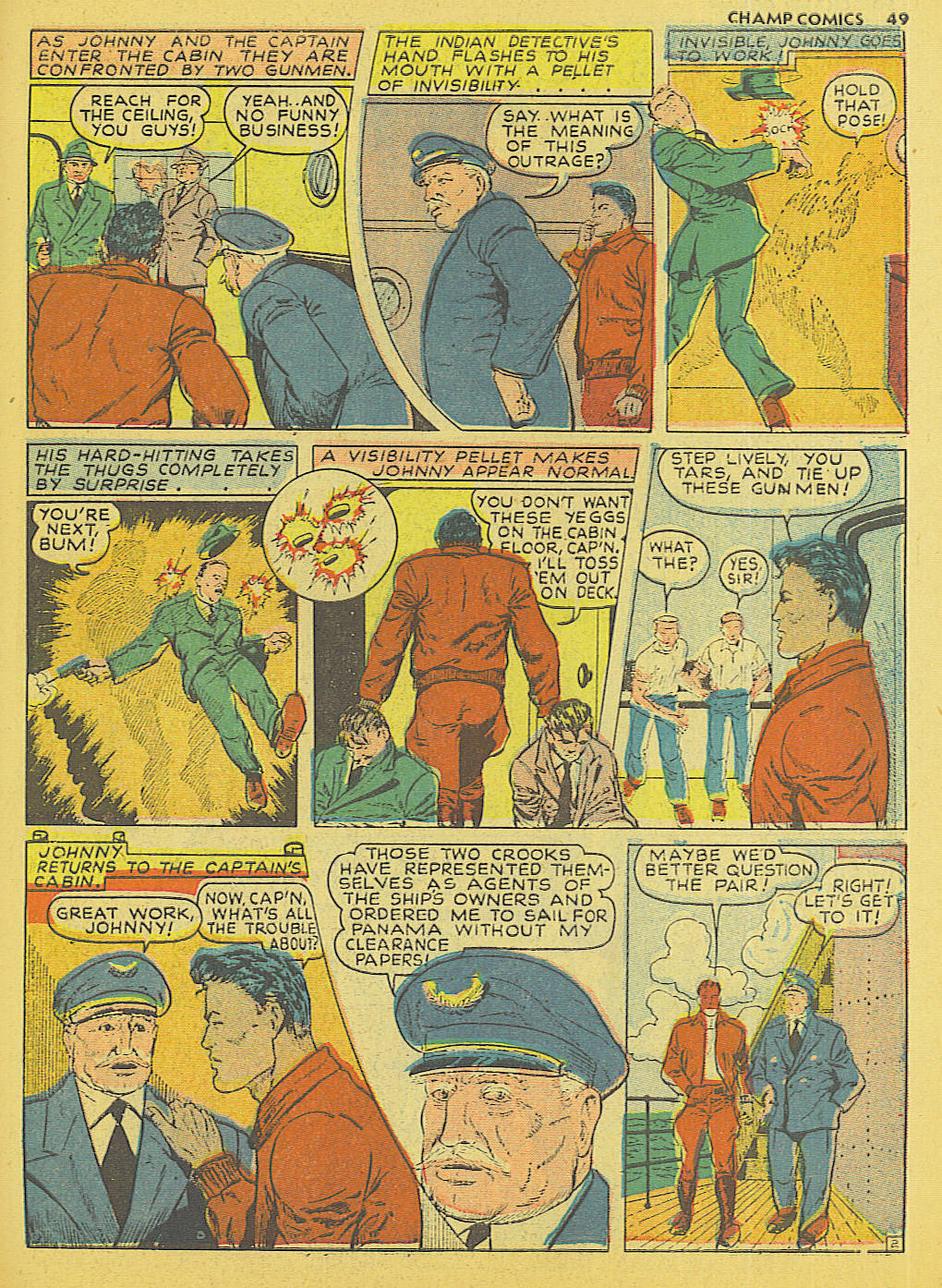 Read online Champ Comics comic -  Issue #17 - 50